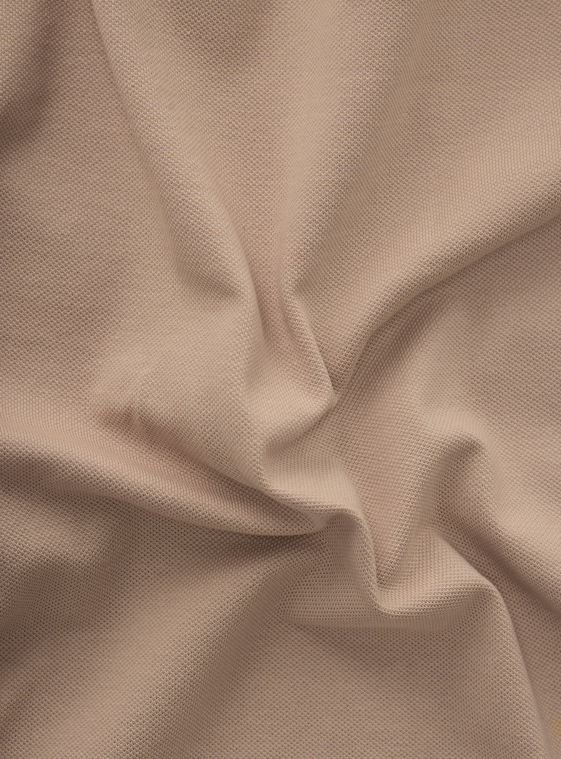 Dune Khaki Cotton Stretch Polo