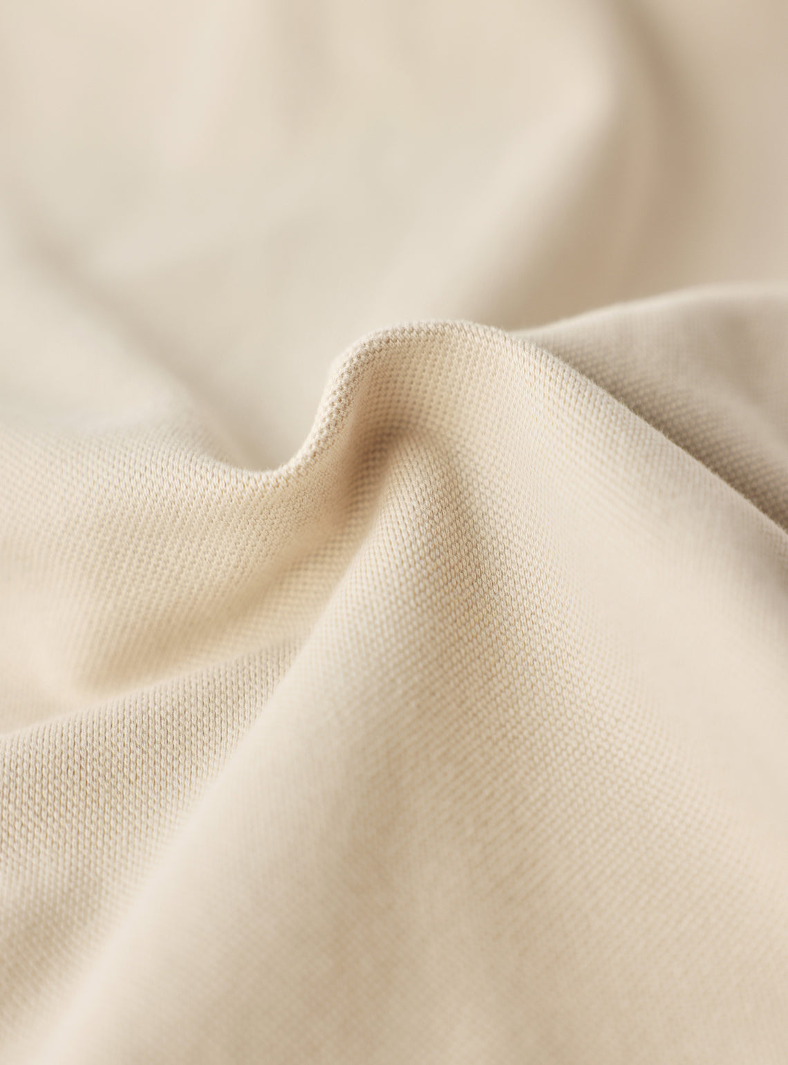 Soft Khaki Cotton Stretch Polo
