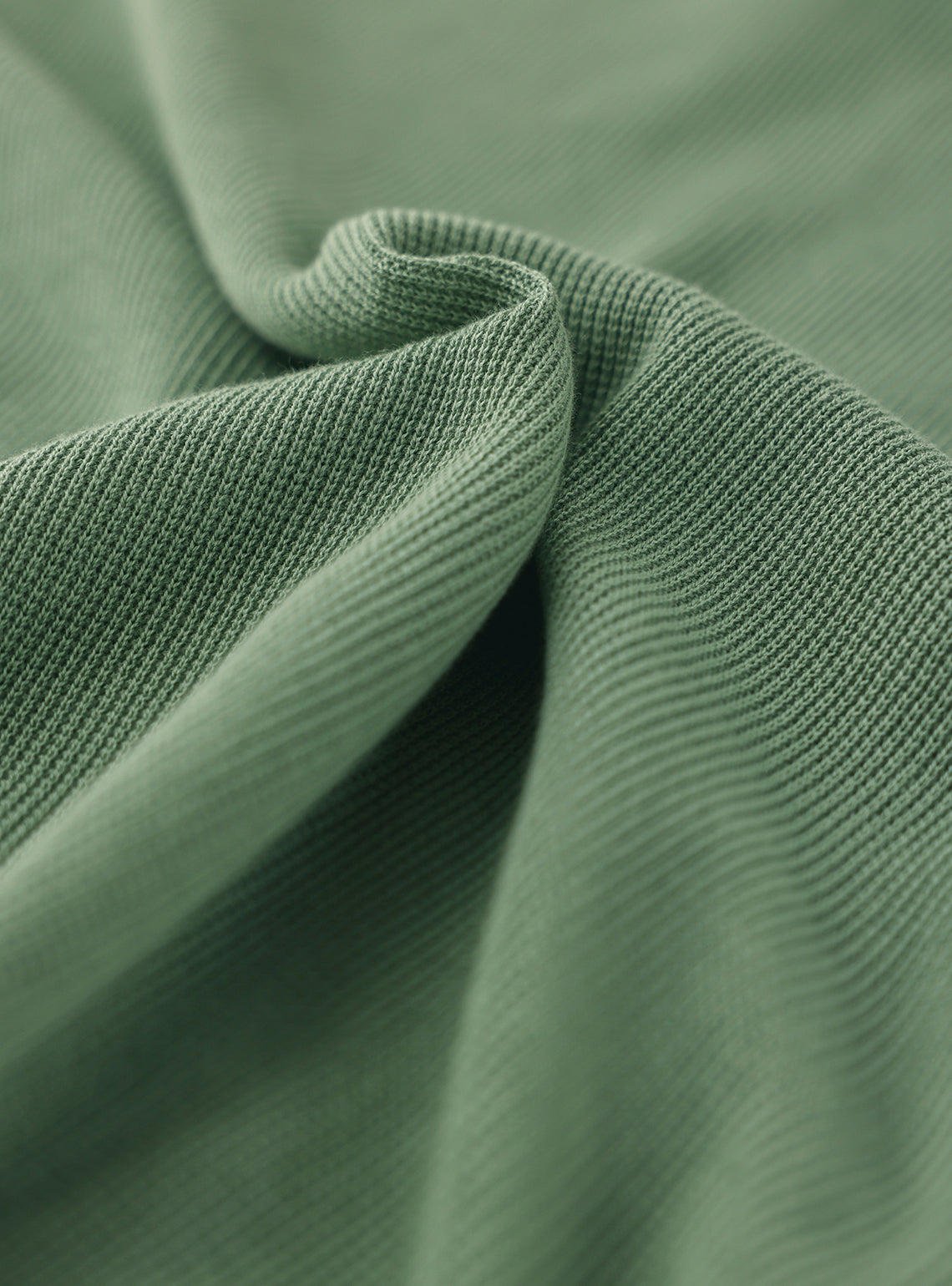 Light Sage Cotton Textured Polo