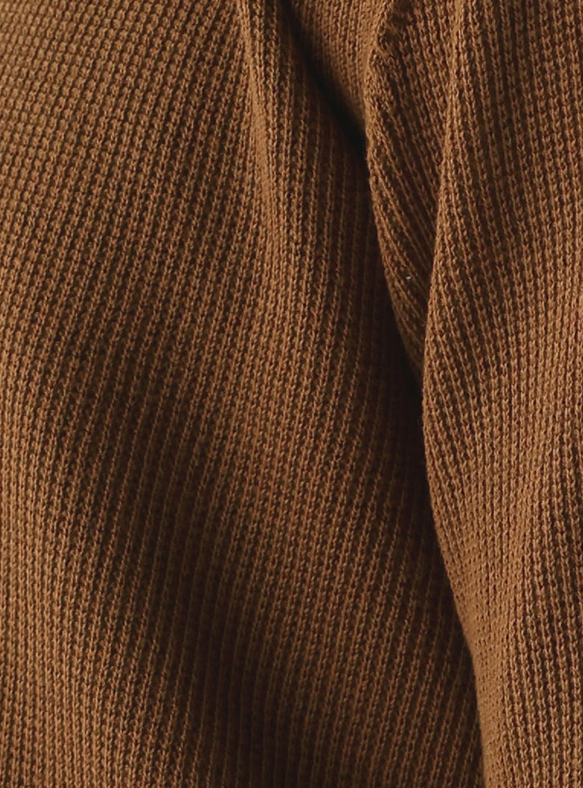 Terra Brown Cotton Textured Polo