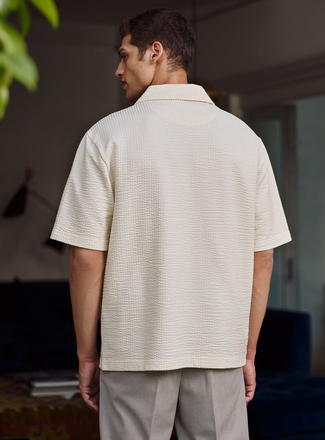 Vista Triblend Seersucker Polo