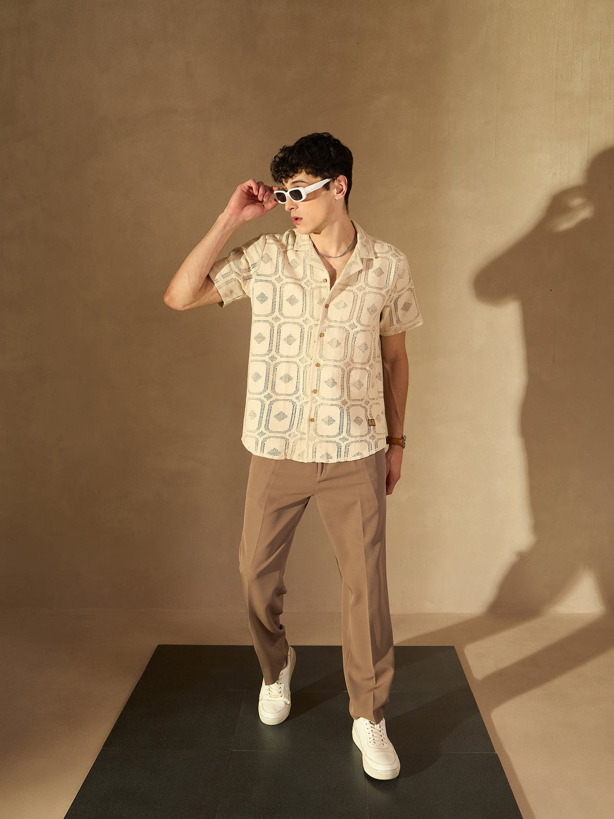Korean Double Pleated Baggy Trouser