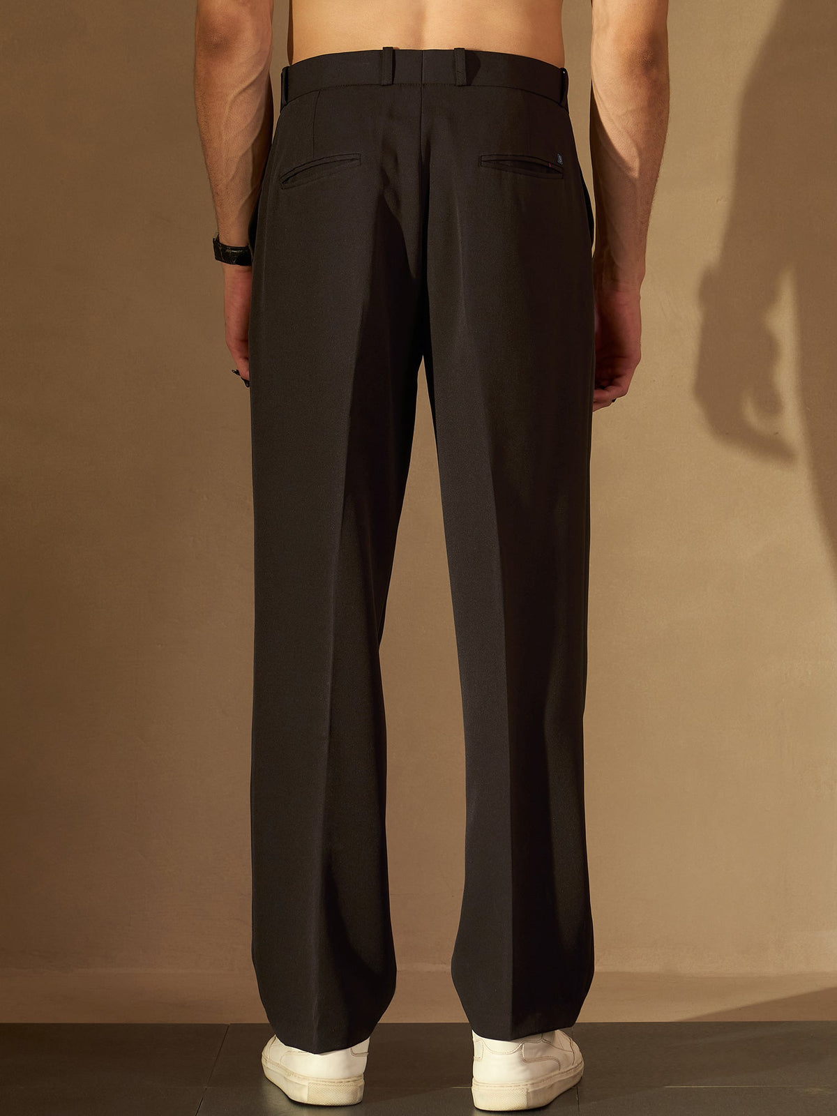 Korean Double Pleated Baggy Trouser