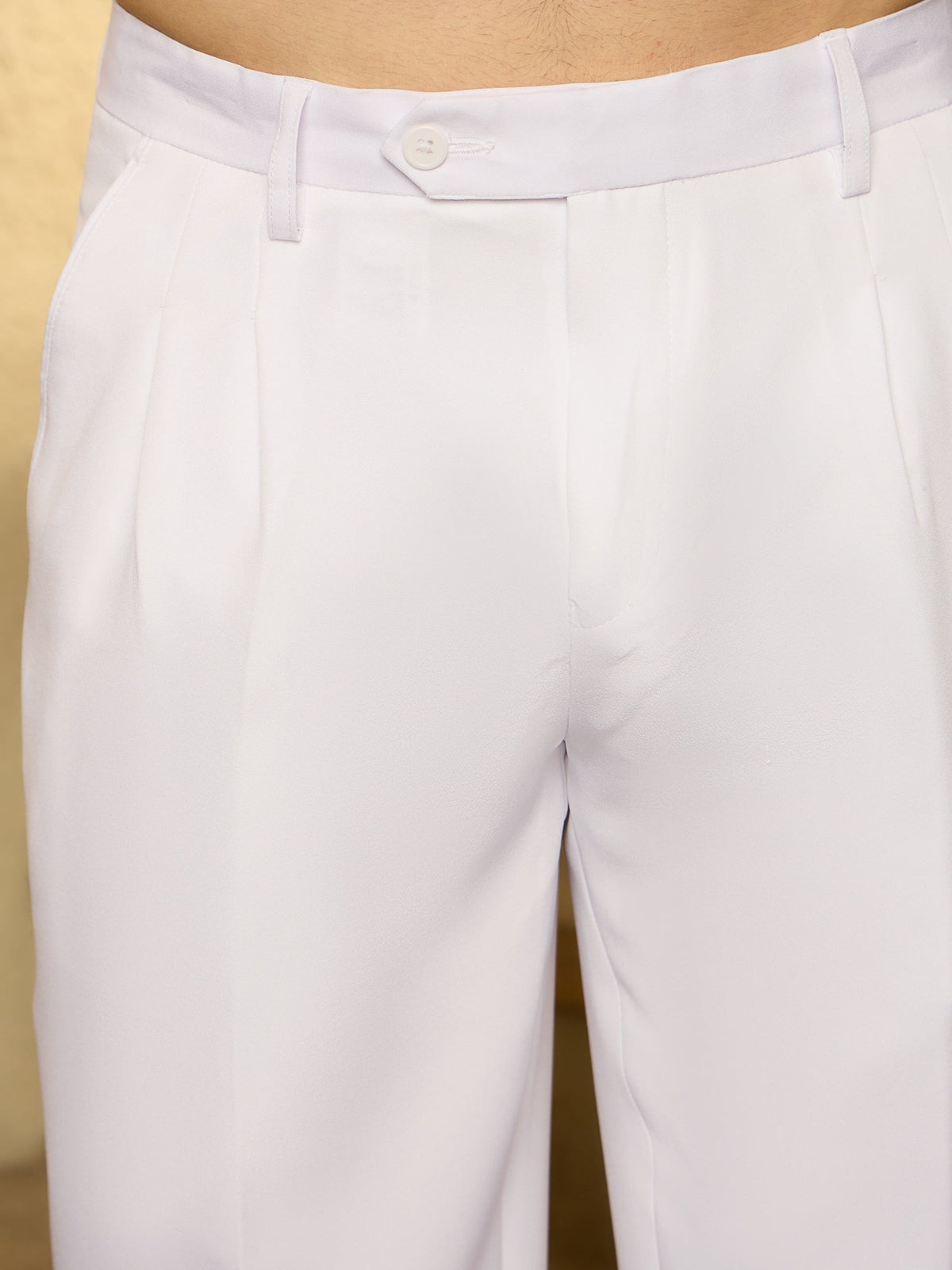 Korean Baggy Fit Double Pleated Trouser