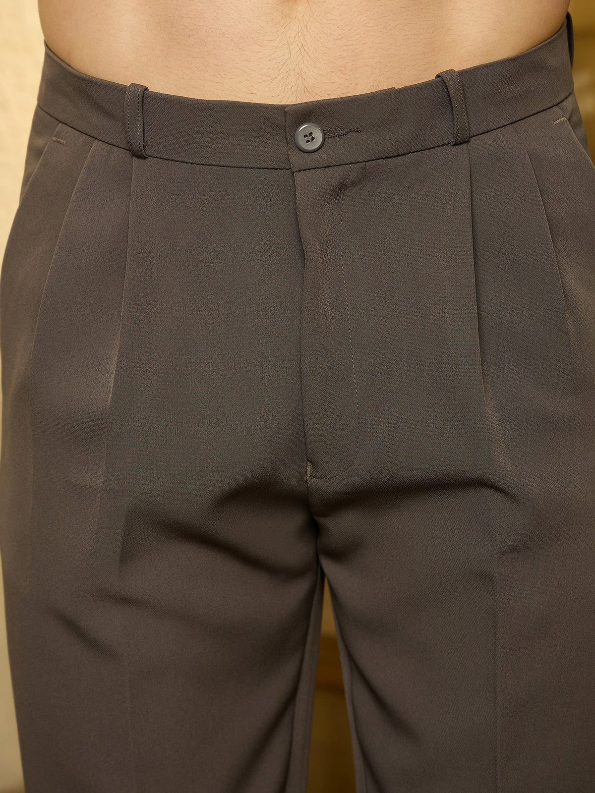 Korean Double Pleated Baggy Trouser