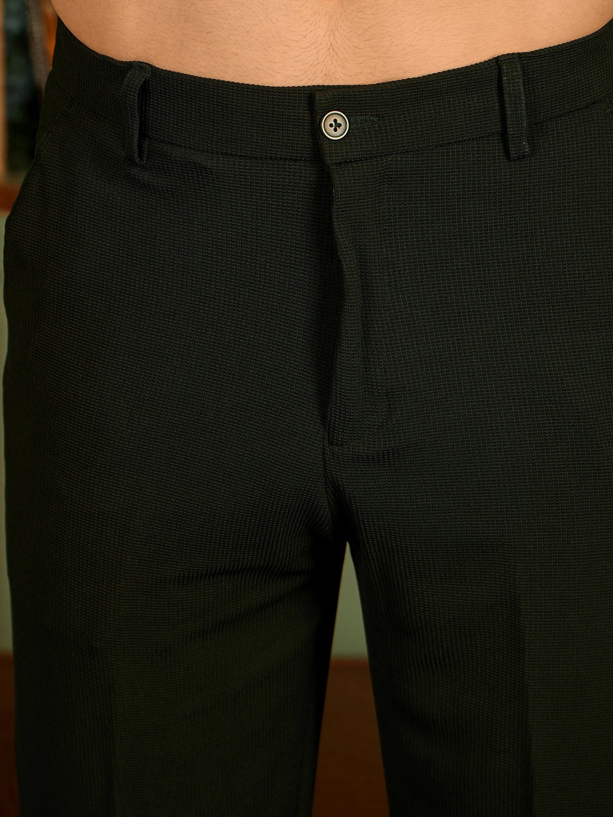 Korean Baggy Fit Stretchable Trouser