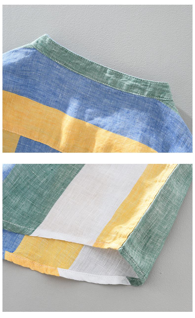 #Premium Cotton Kurta with Multicolour Stripes