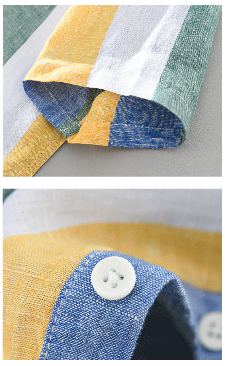 #Premium Cotton Kurta with Multicolour Stripes