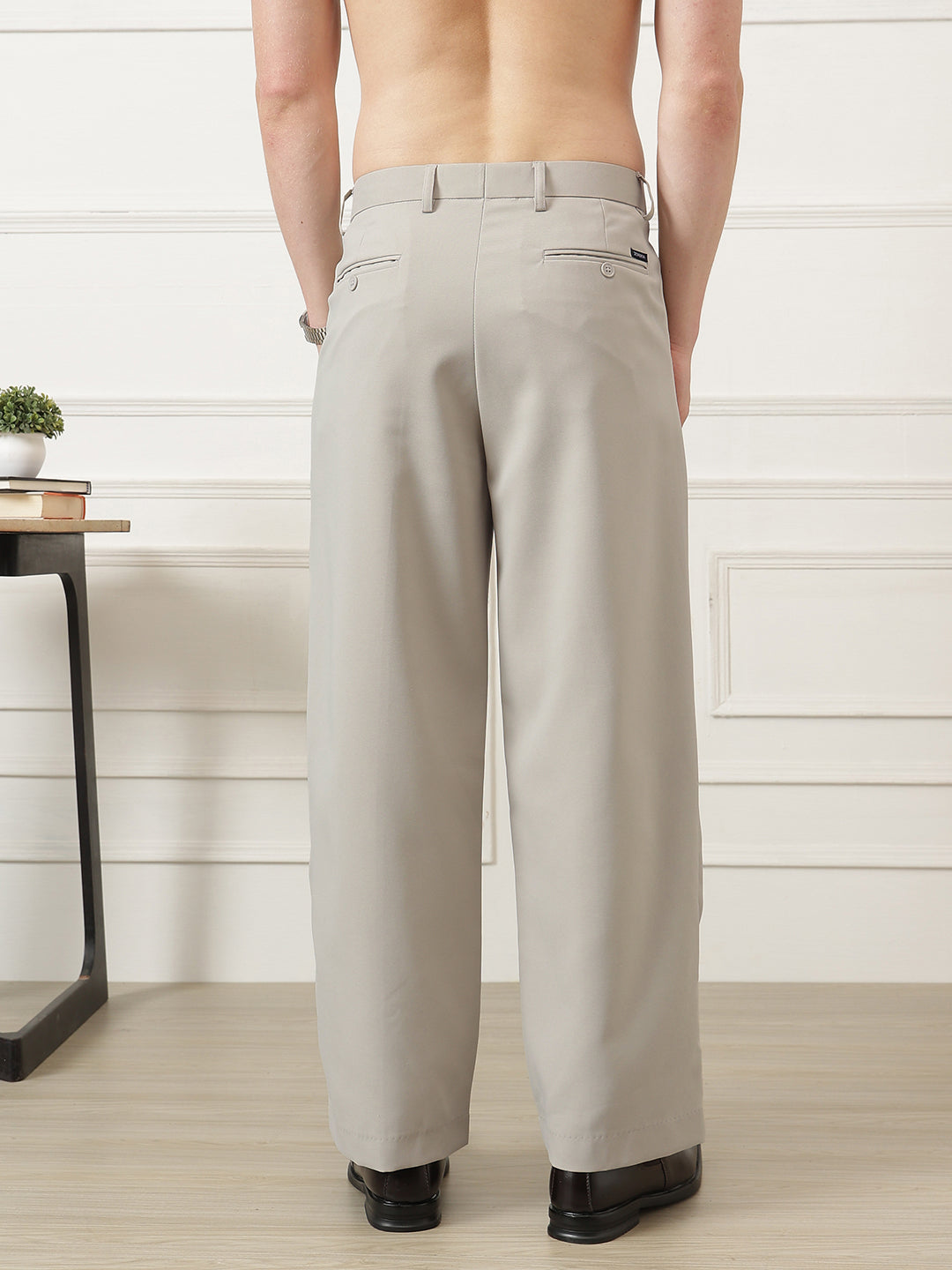Wide Leg Pleated Korean Pant