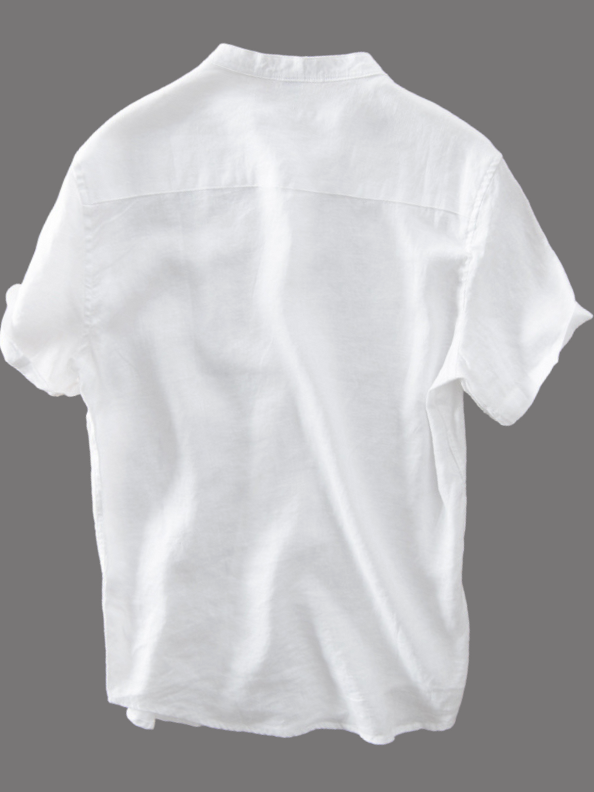 #A Short Sleeve white kurta Shirts for Men