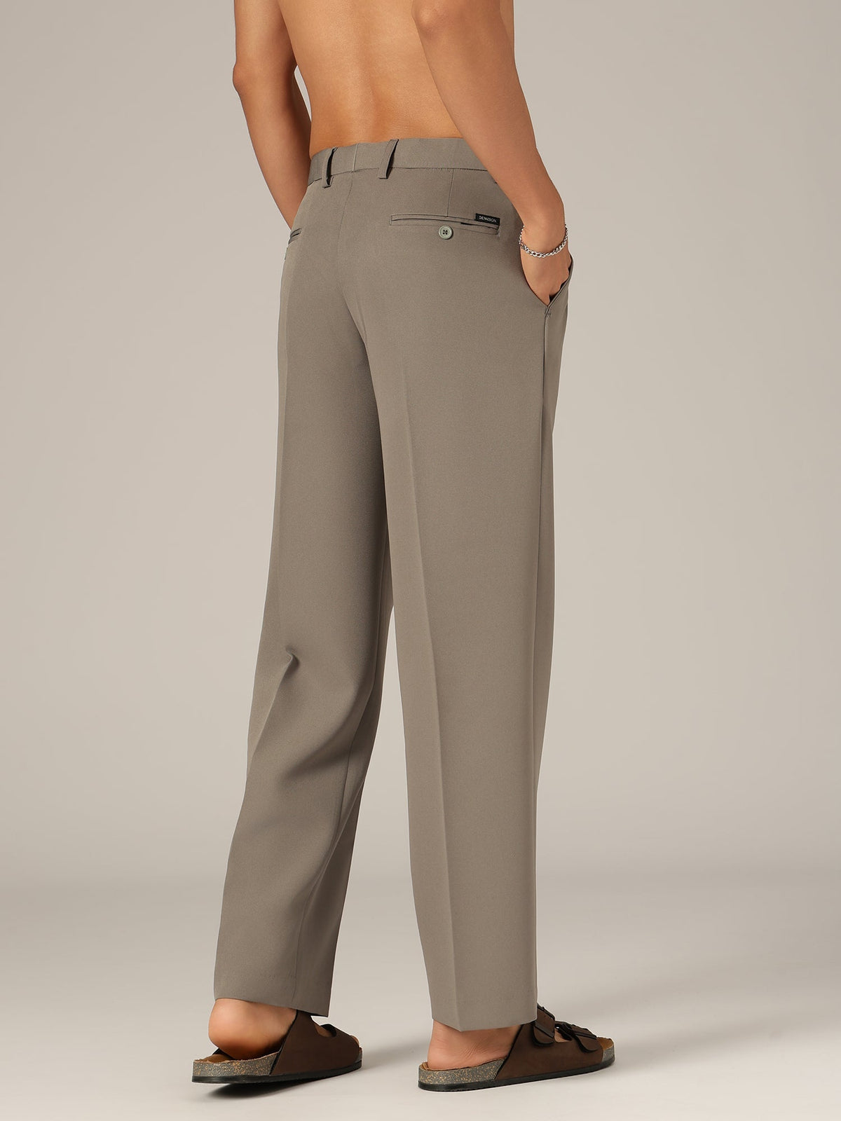 Korean Double Pleated Baggy Trouser
