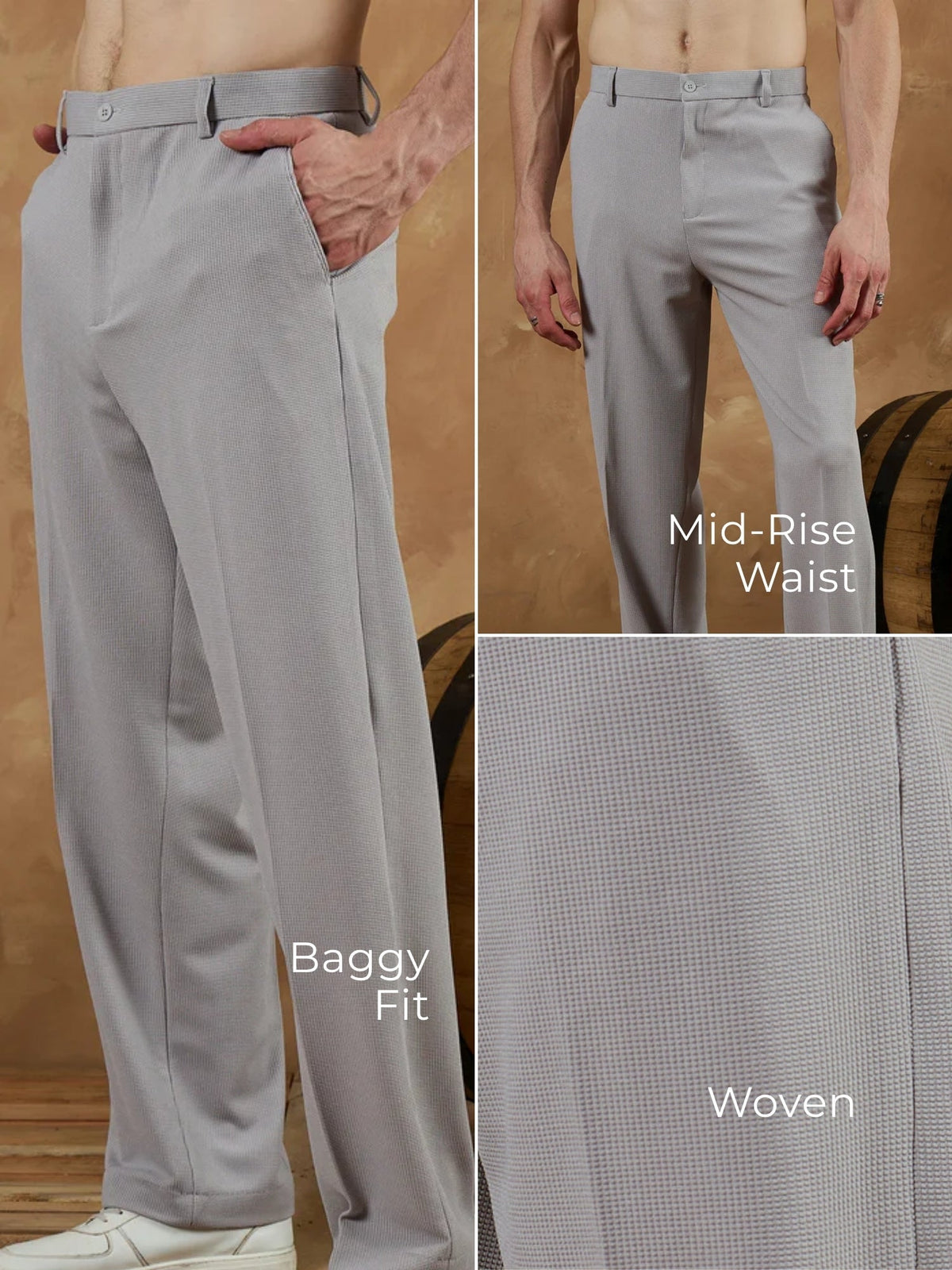 Korean Baggy Fit Trouser