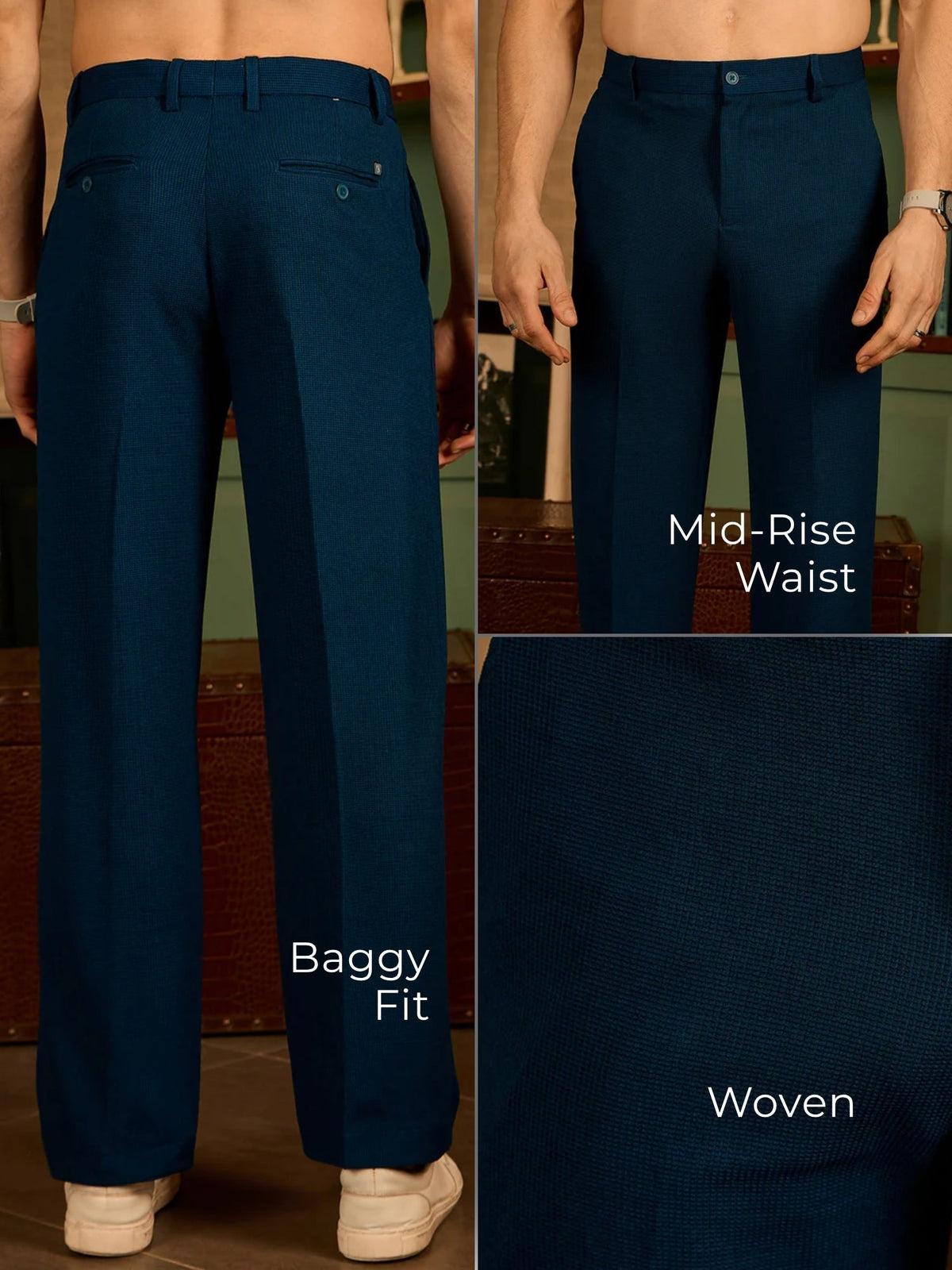 Korean Baggy Fit Trouser