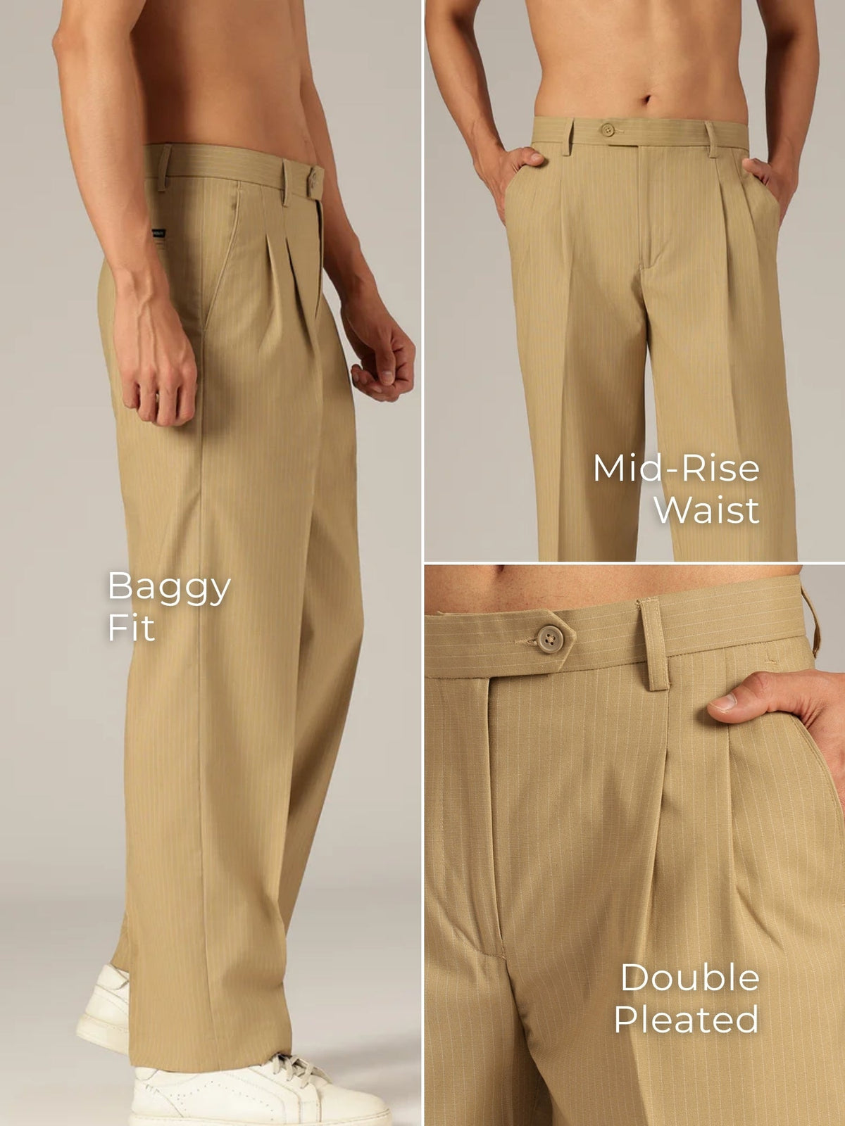 Striped Korean Trouser