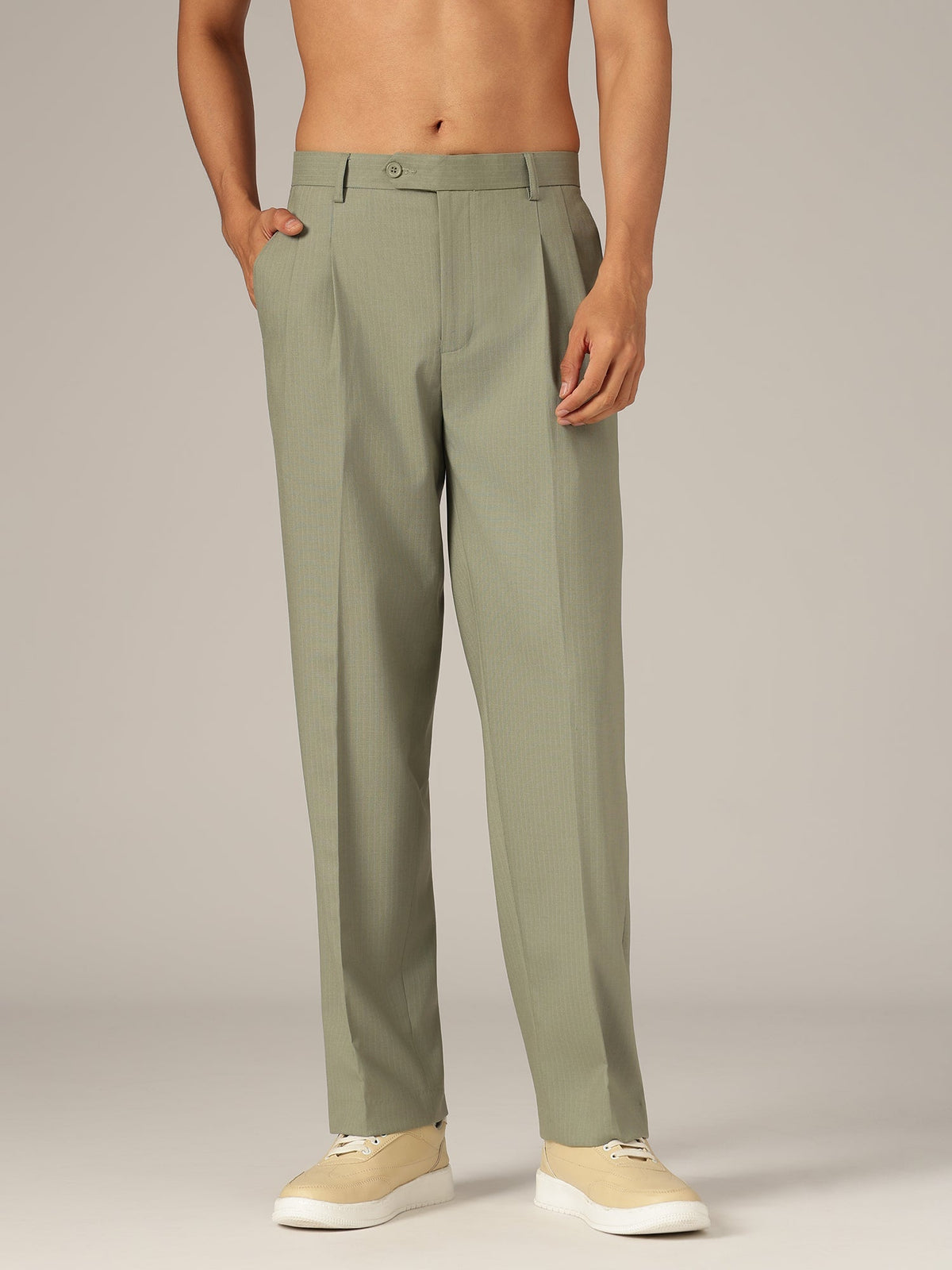 Striped Korean Trouser
