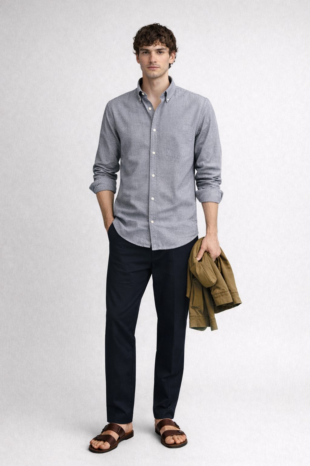Oxford Charcoal Shirt