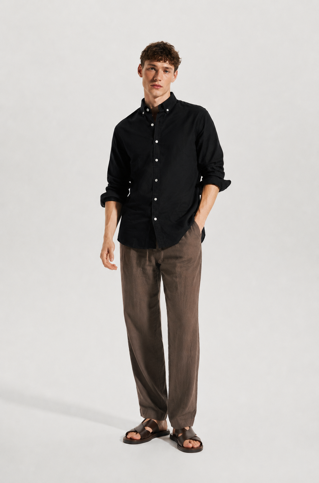 Oxford Black Shirt