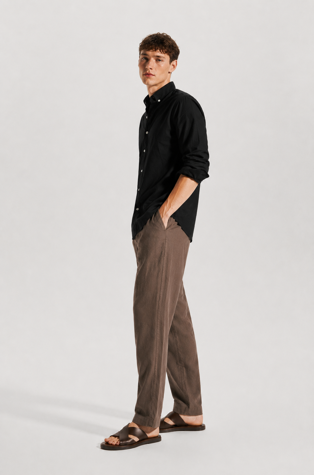 Oxford Black Shirt