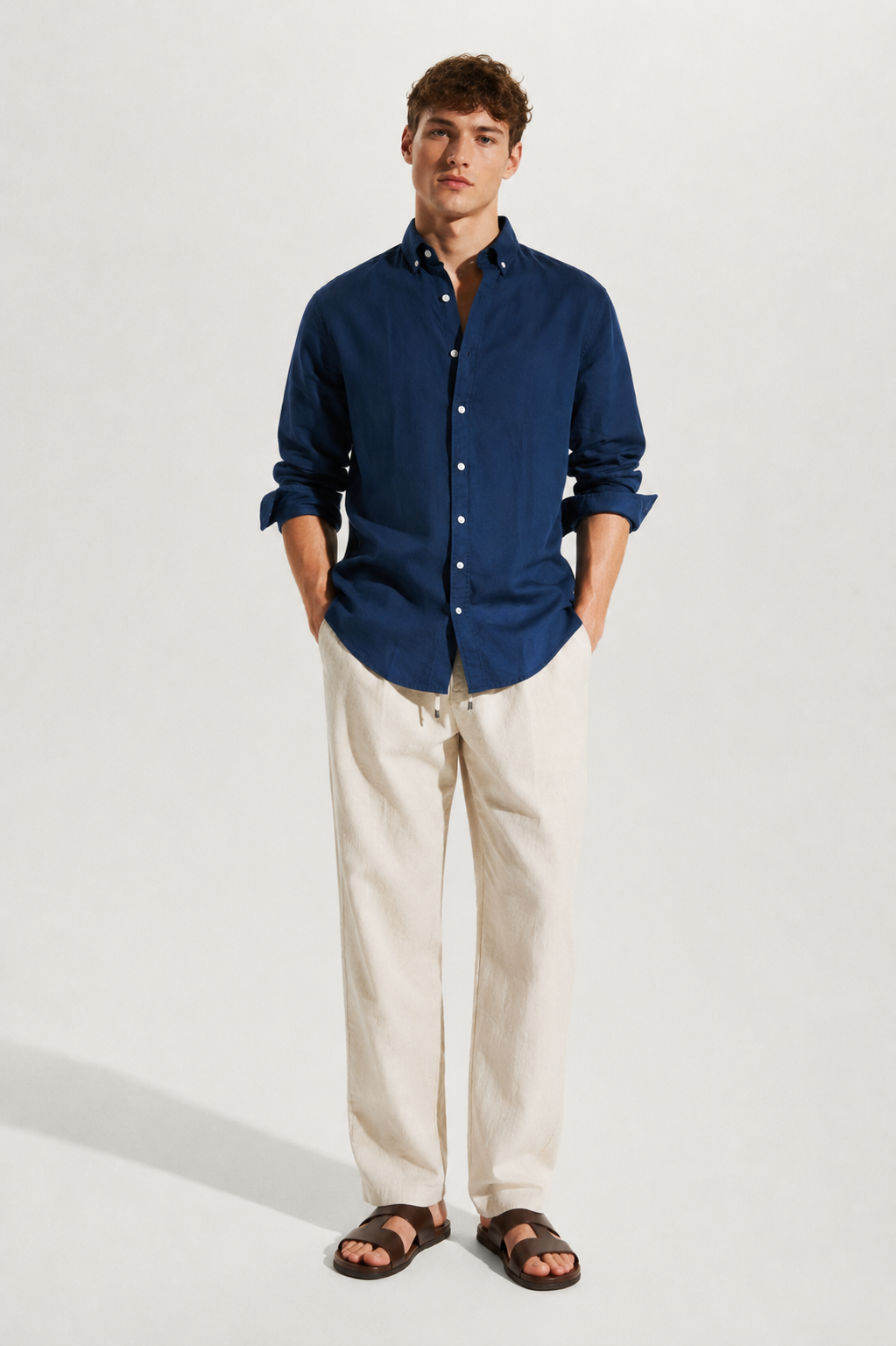 Oxford Navy Blue Shirt
