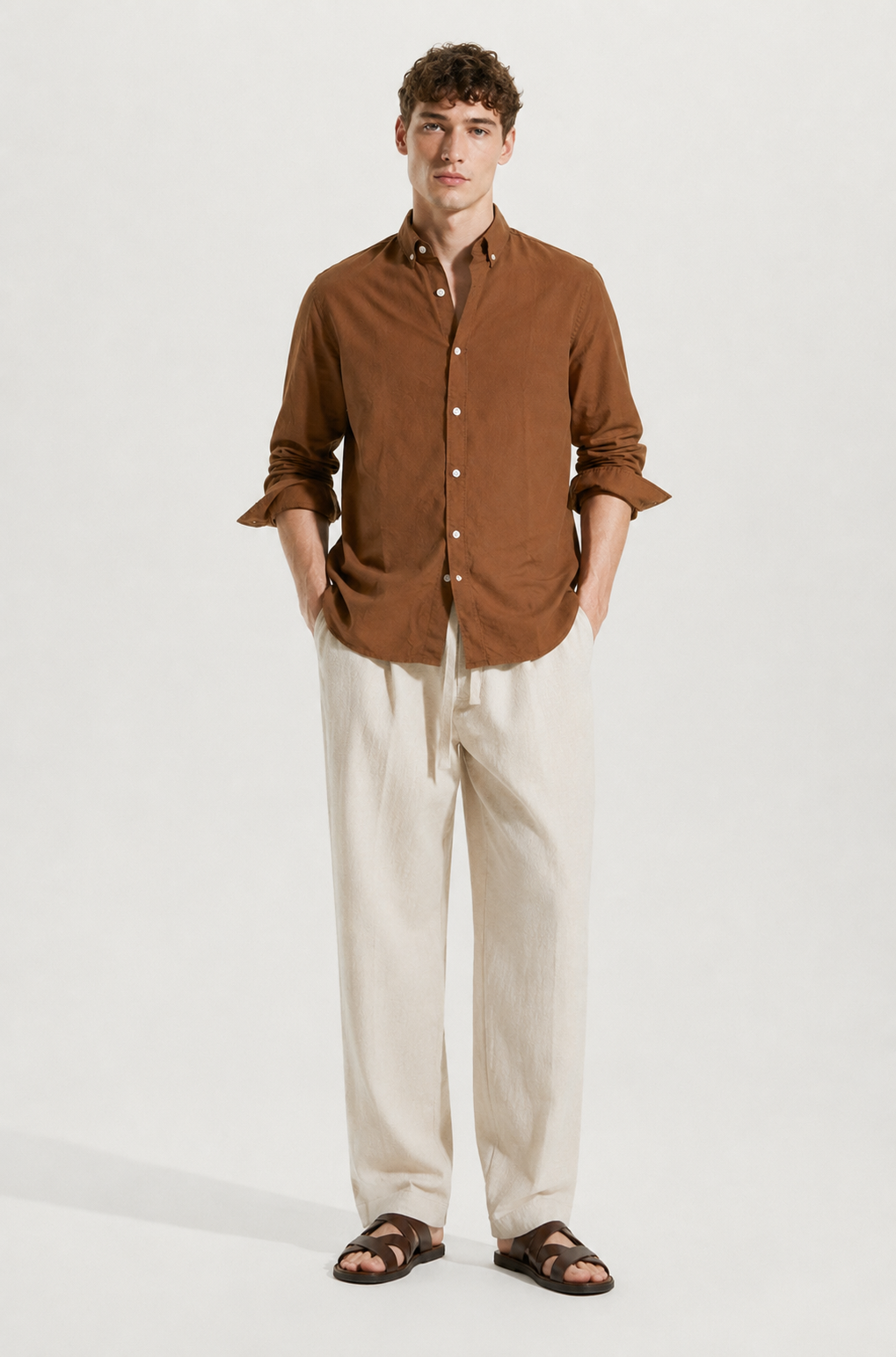 Oxford Brown Shirt