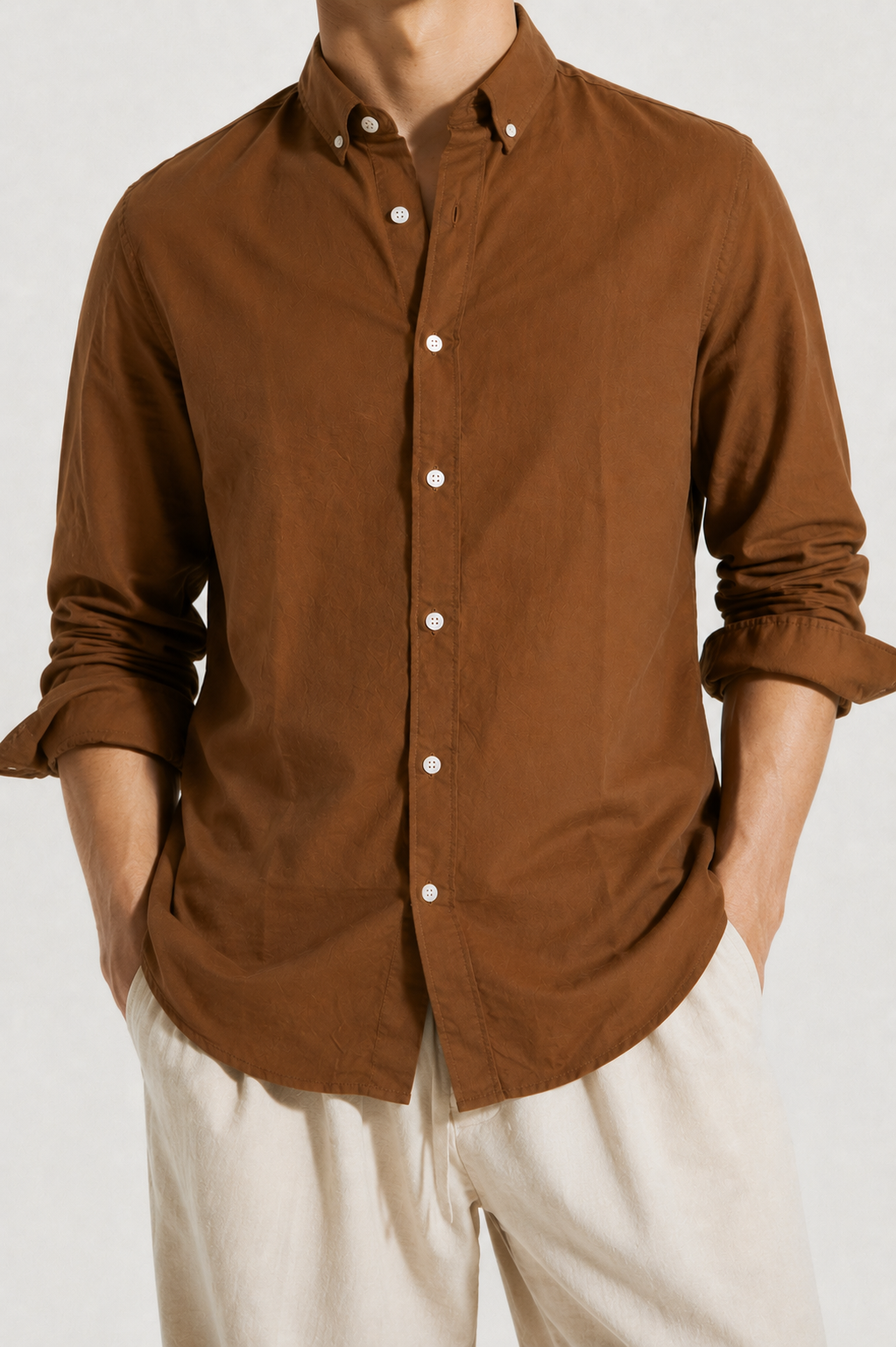 Oxford Brown Shirt