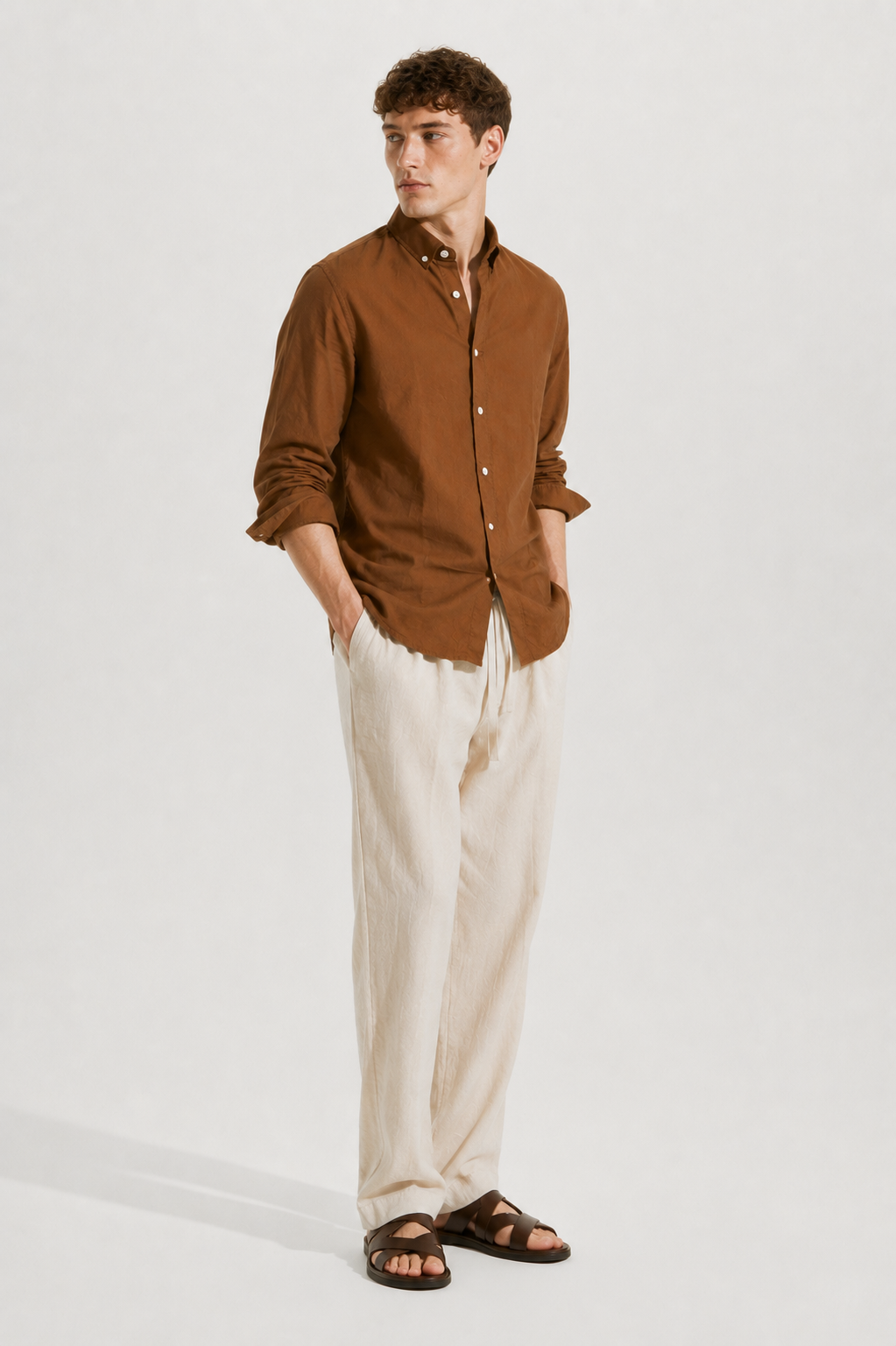 Oxford Brown Shirt