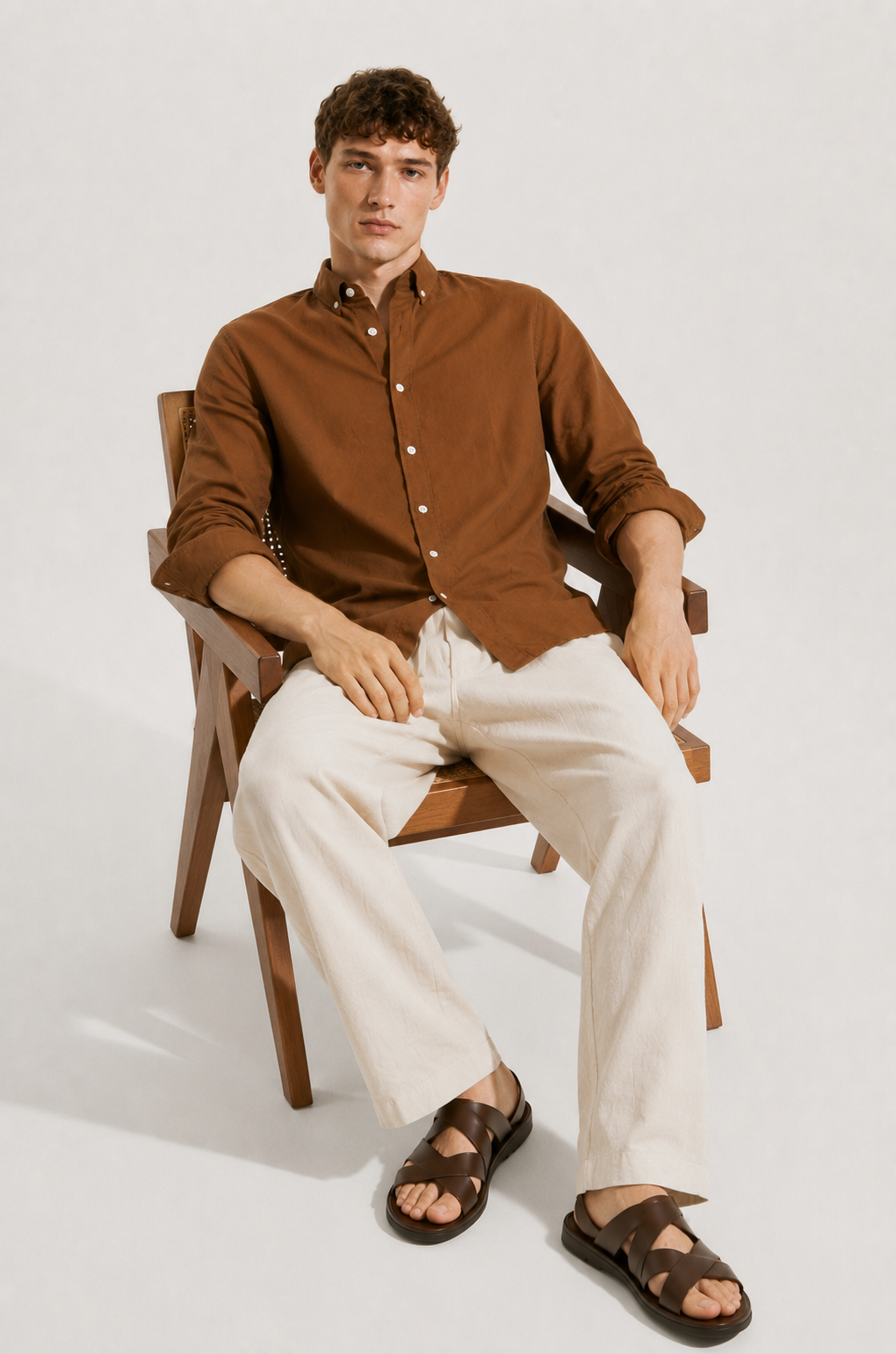 Oxford Brown Shirt