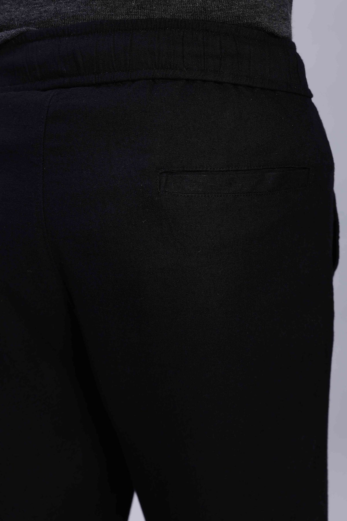 Relaxed Linen Pants Black