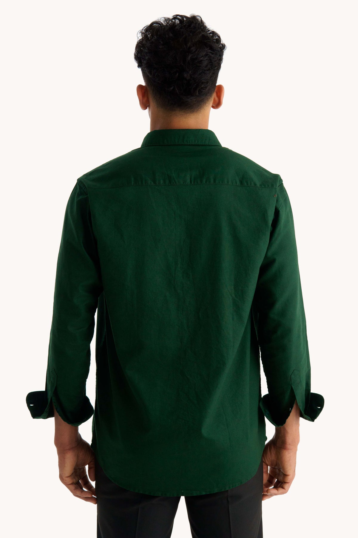 Dark Green Oxford Shirt