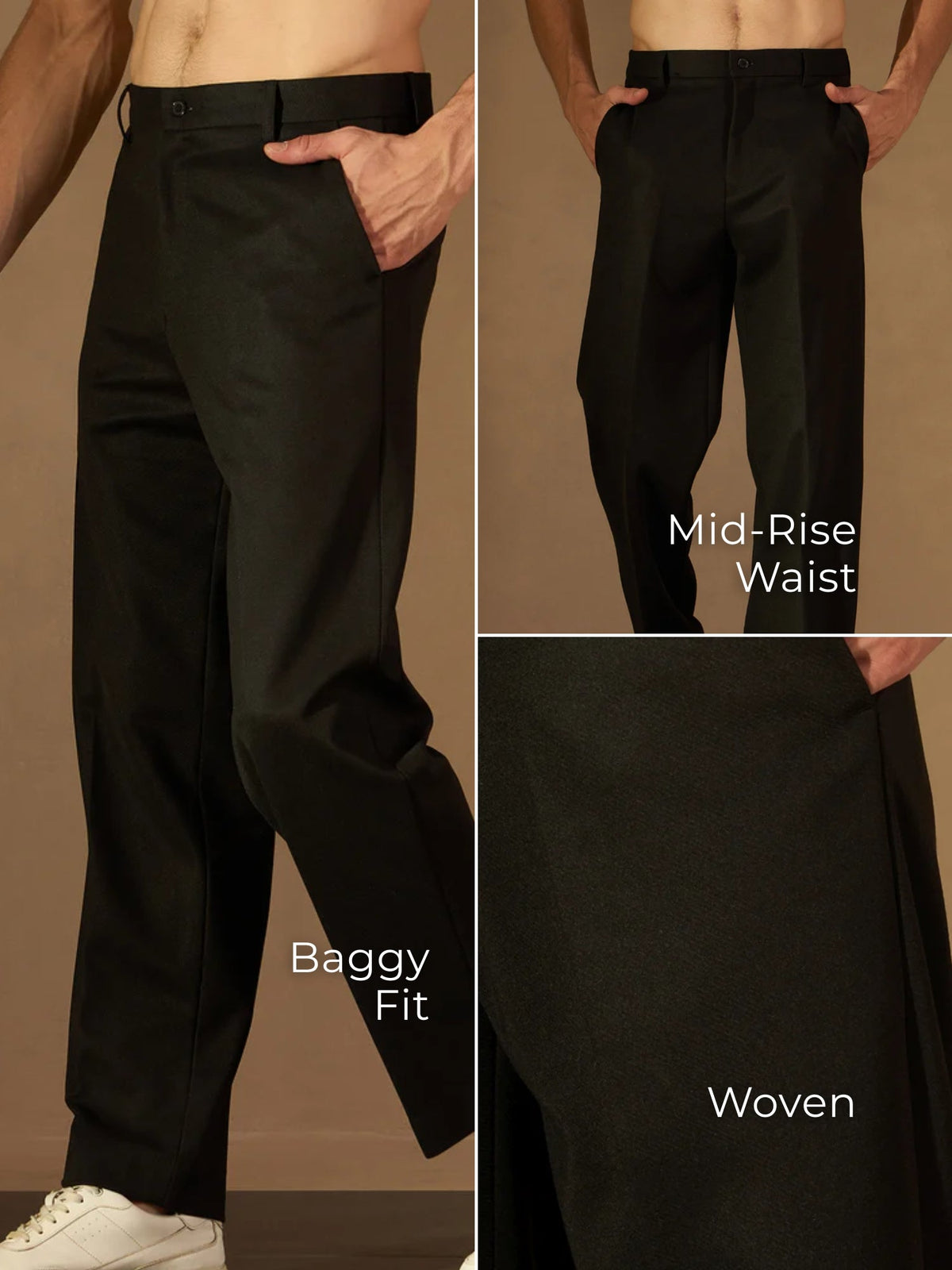 Korean Baggy Fit Trouser