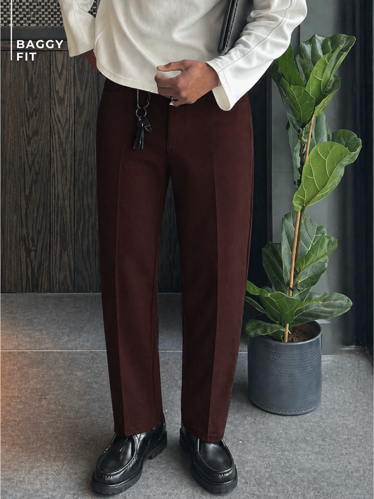Korean Baggy Fit Trouser