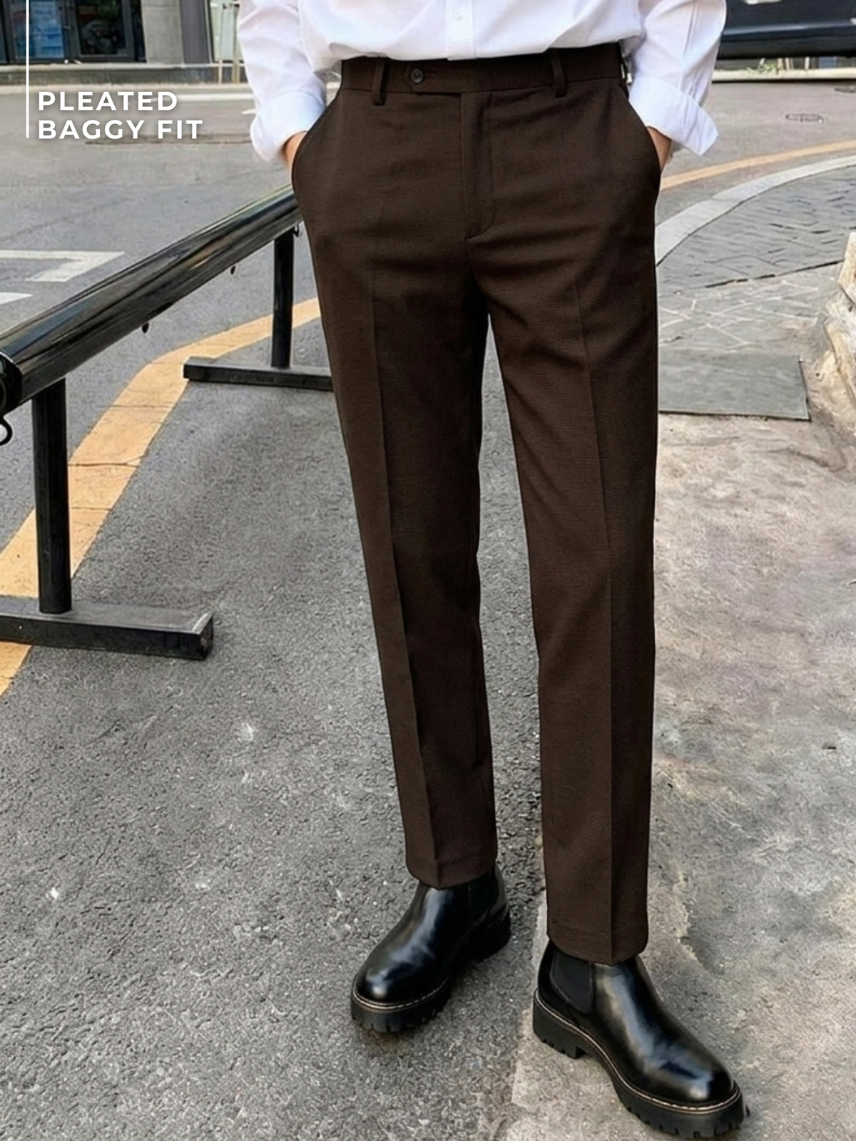 Korean Baggy Fit Trouser