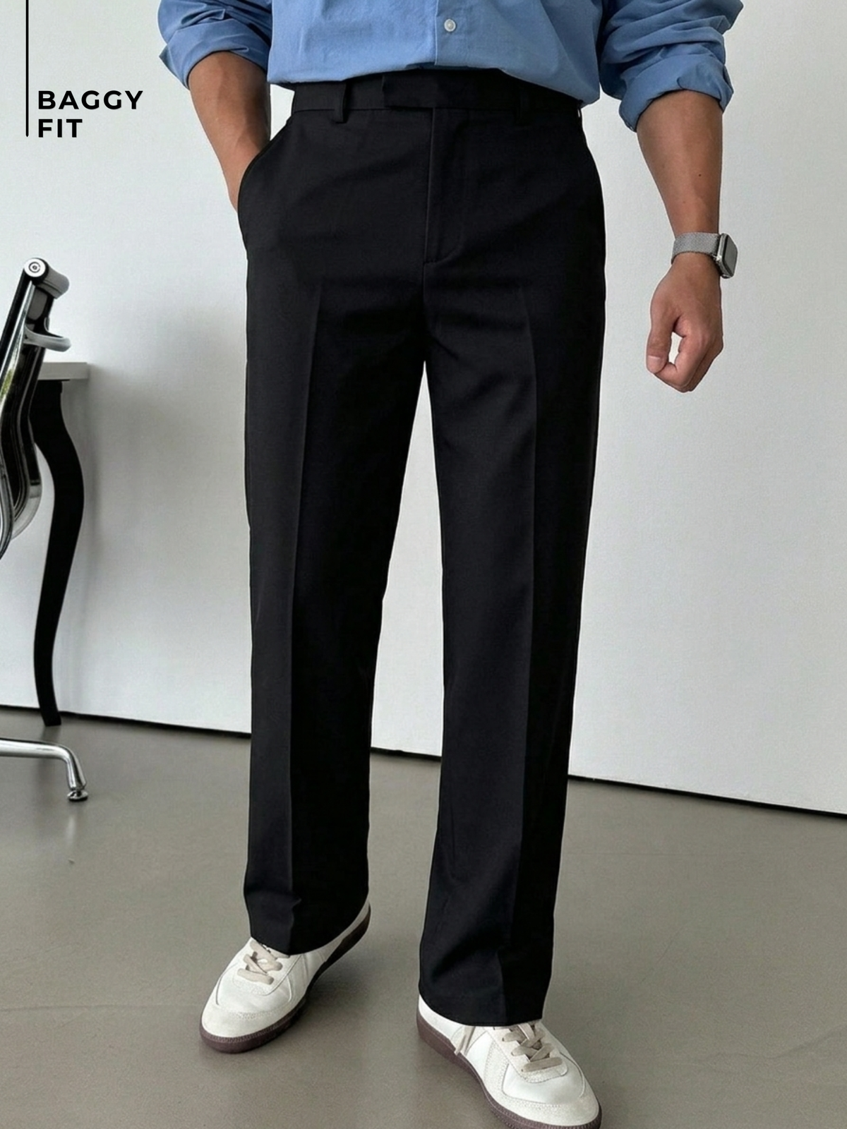 Korean Baggy Fit Trouser