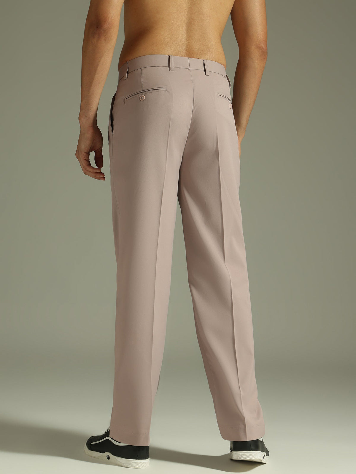Korean Double Pleated Baggy Trouser
