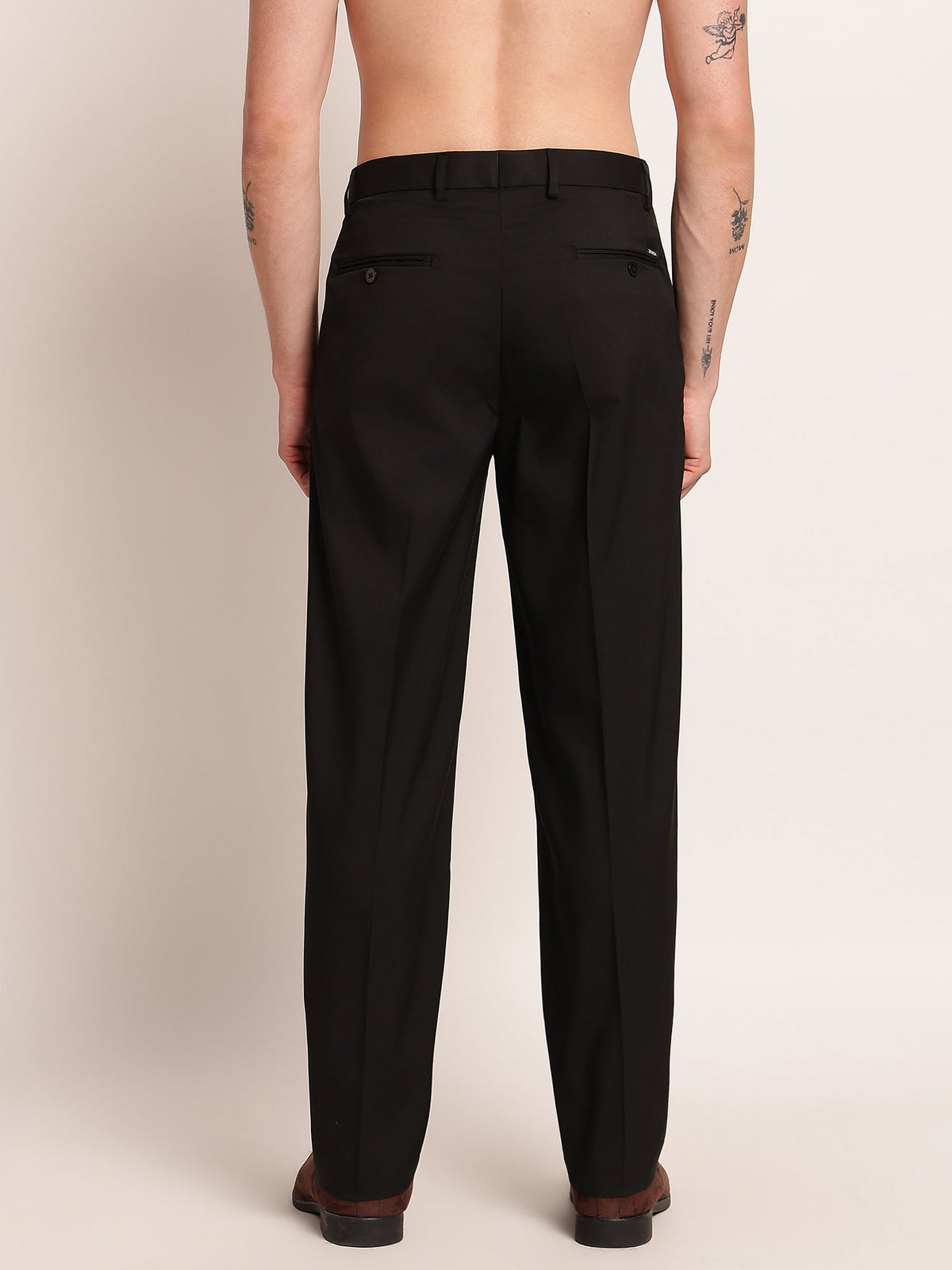 Korean Baggy Fit Pleated Trouser