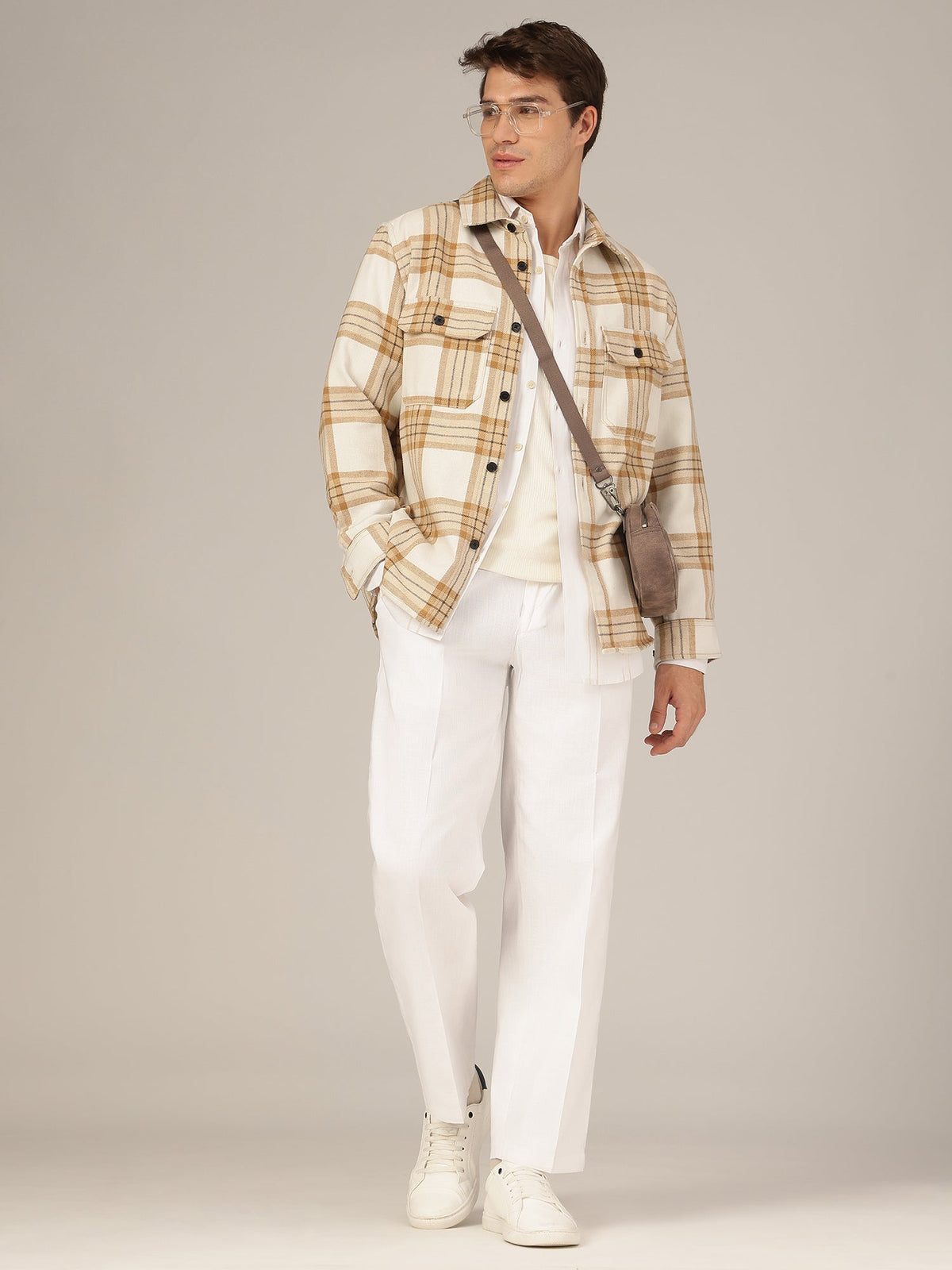 Korean Double Pleated Trouser