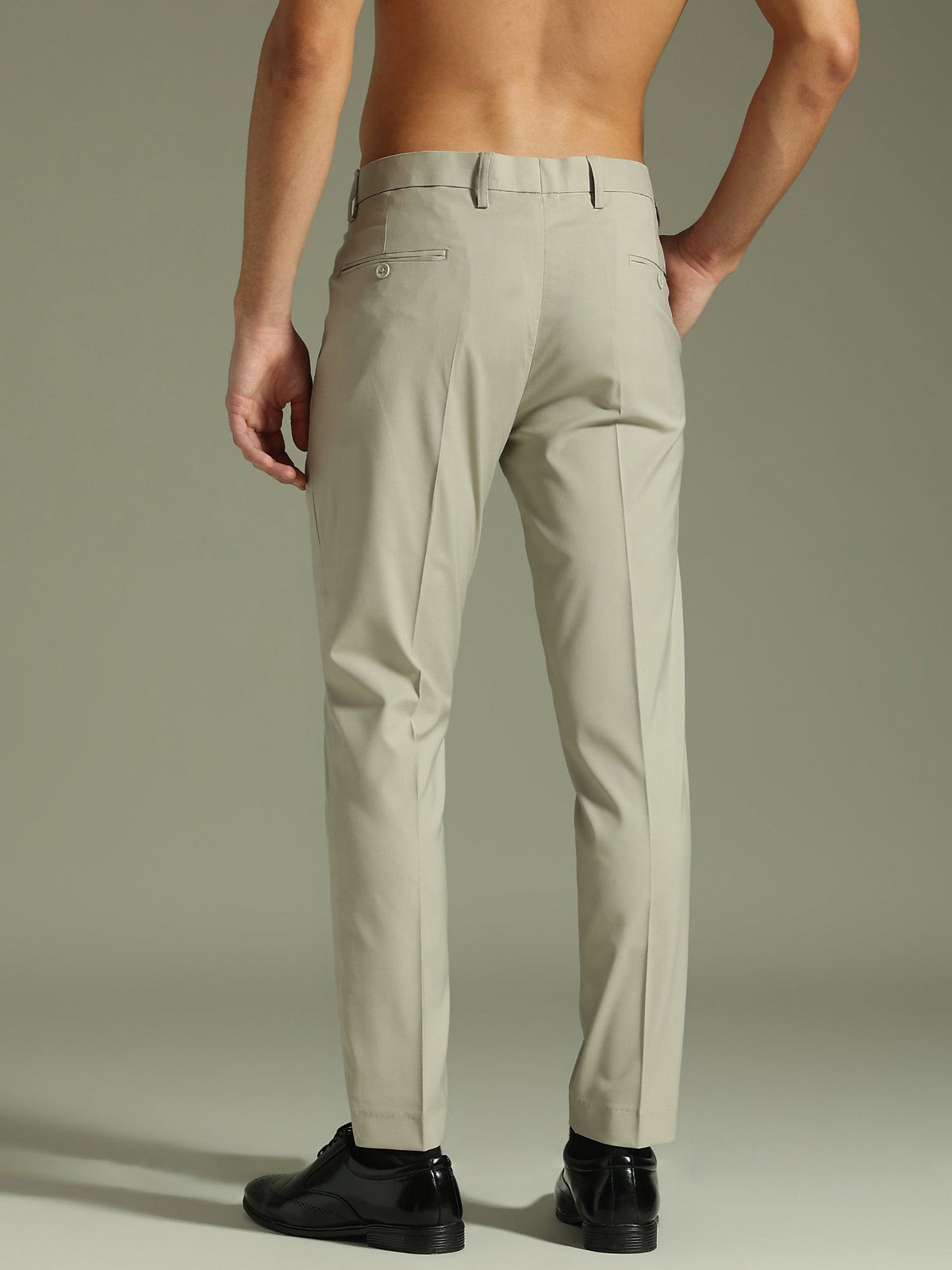 Korean Double Pleated Baggy Trouser