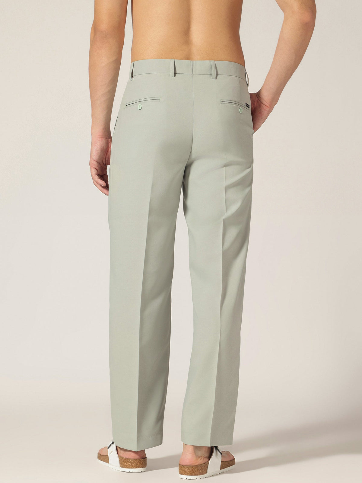 Korean Double Pleated Baggy Trouser