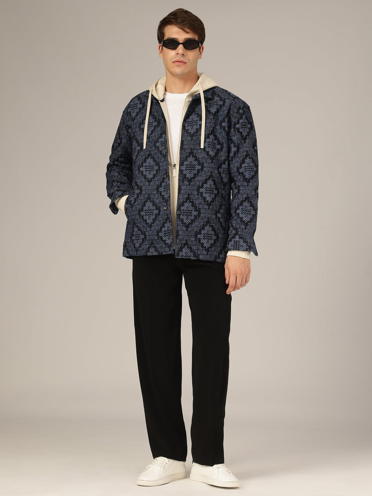 Korean Double Pleated Baggy Trouser