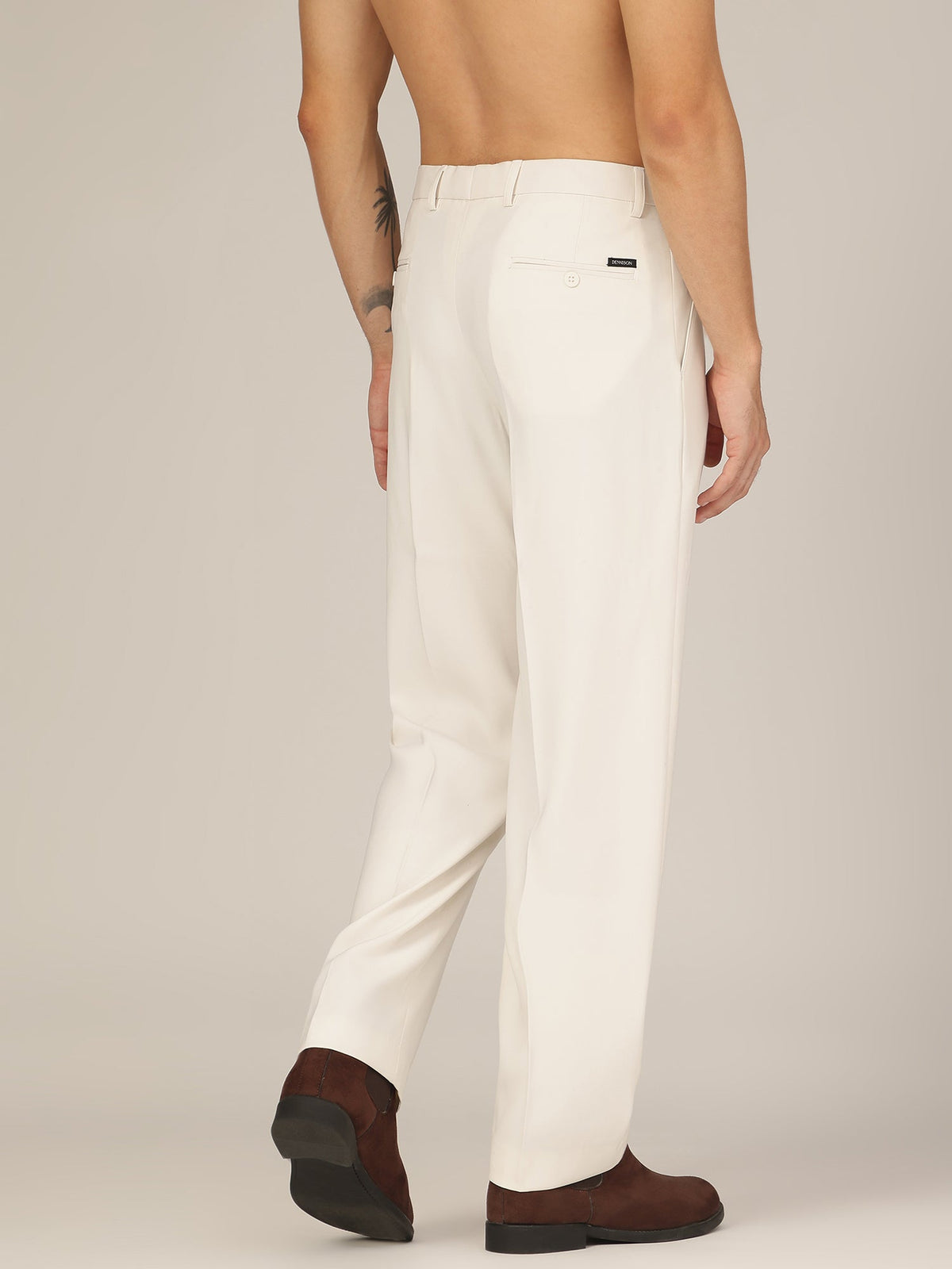 Korean Double Pleated Baggy Trouser