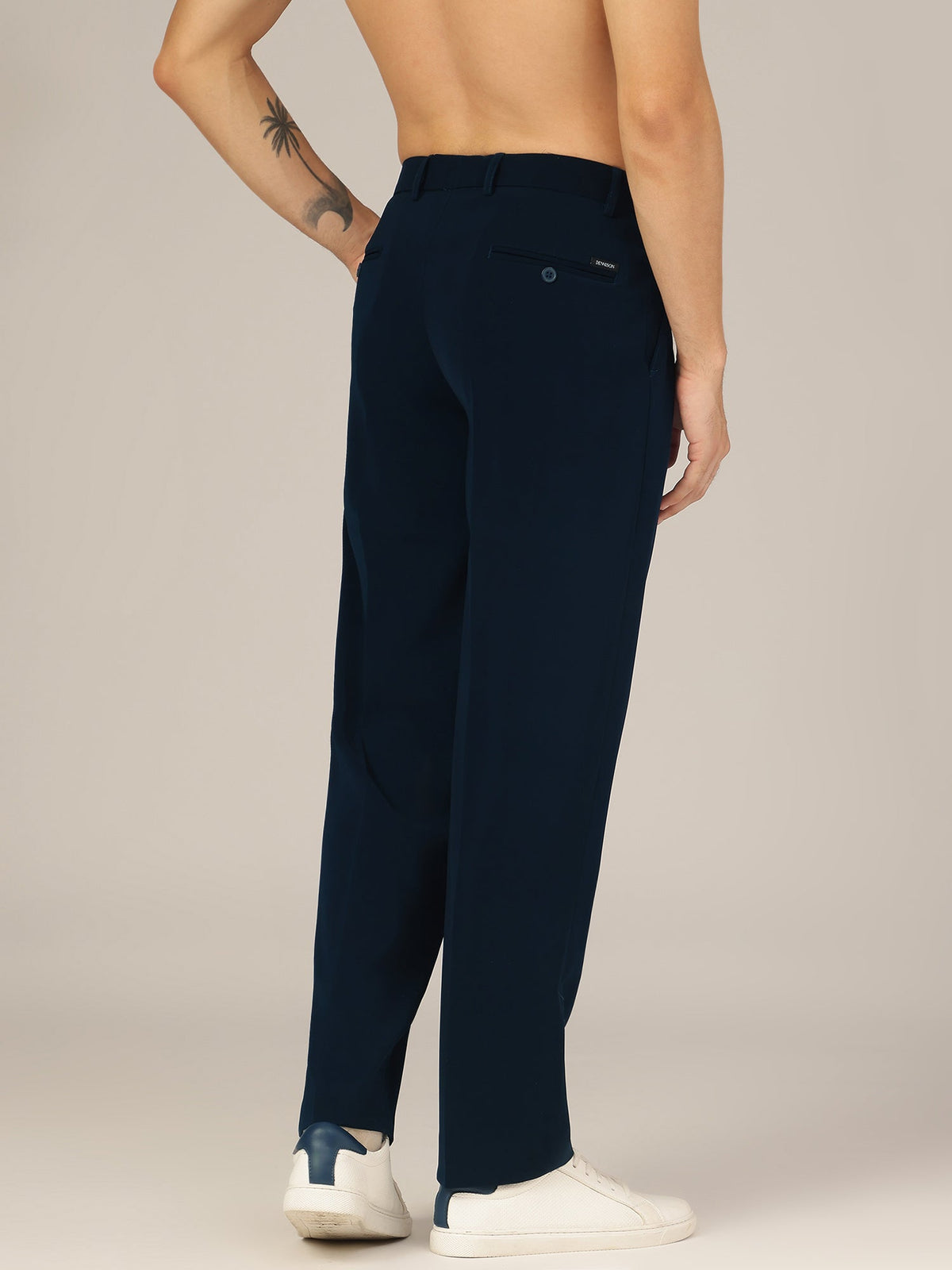 Korean Double Pleated Baggy Trouser