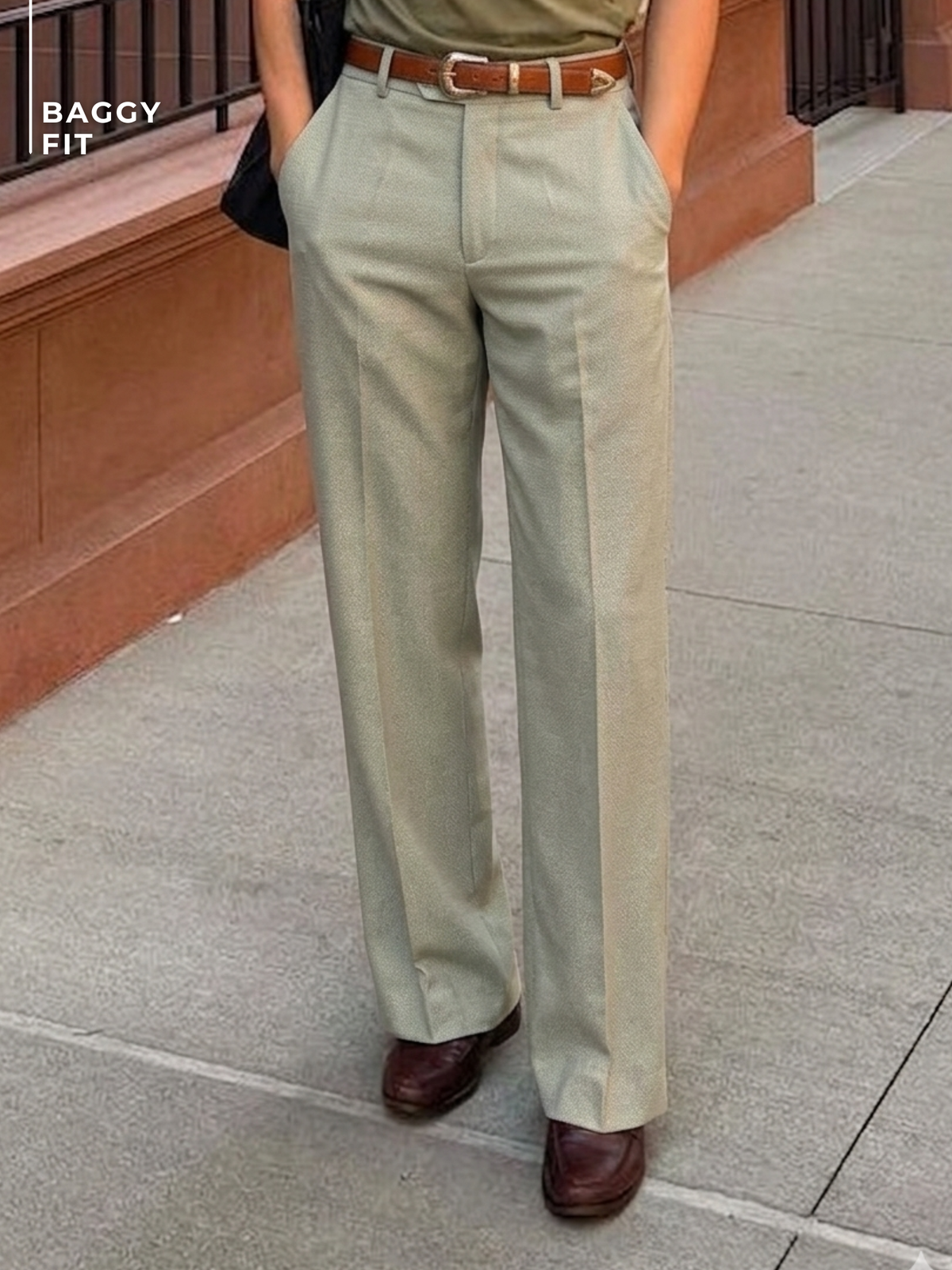 Korean Baggy Fit Trouser