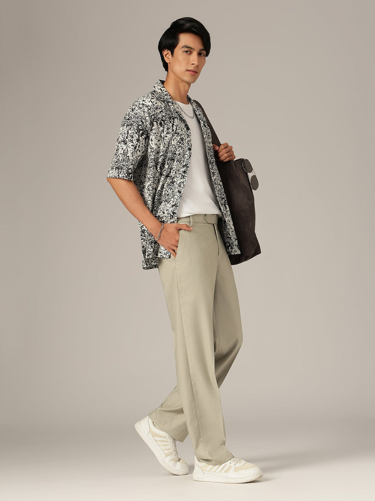 Korean Baggy Fit Trouser