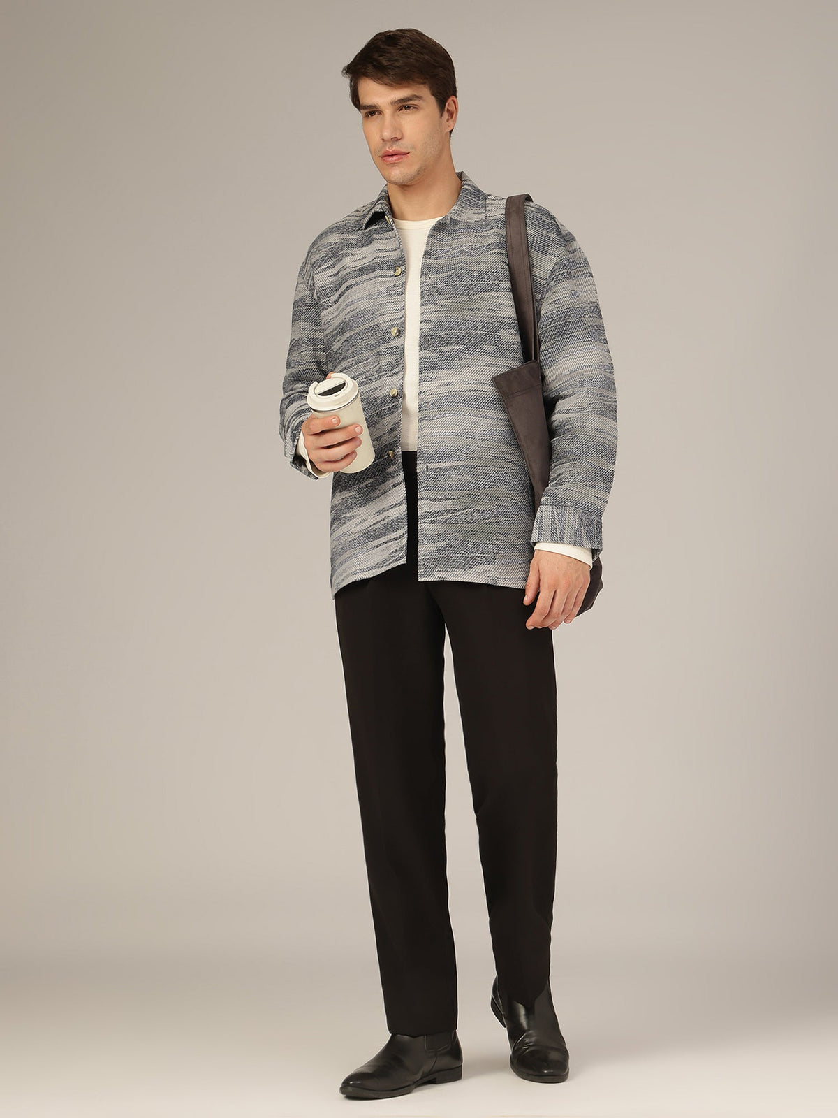Inverted Pleated Korean Trouser