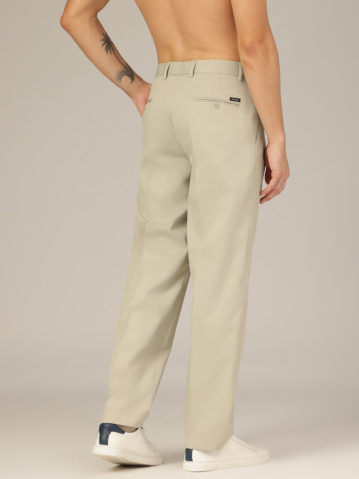 Korean Double Pleated Baggy Trouser
