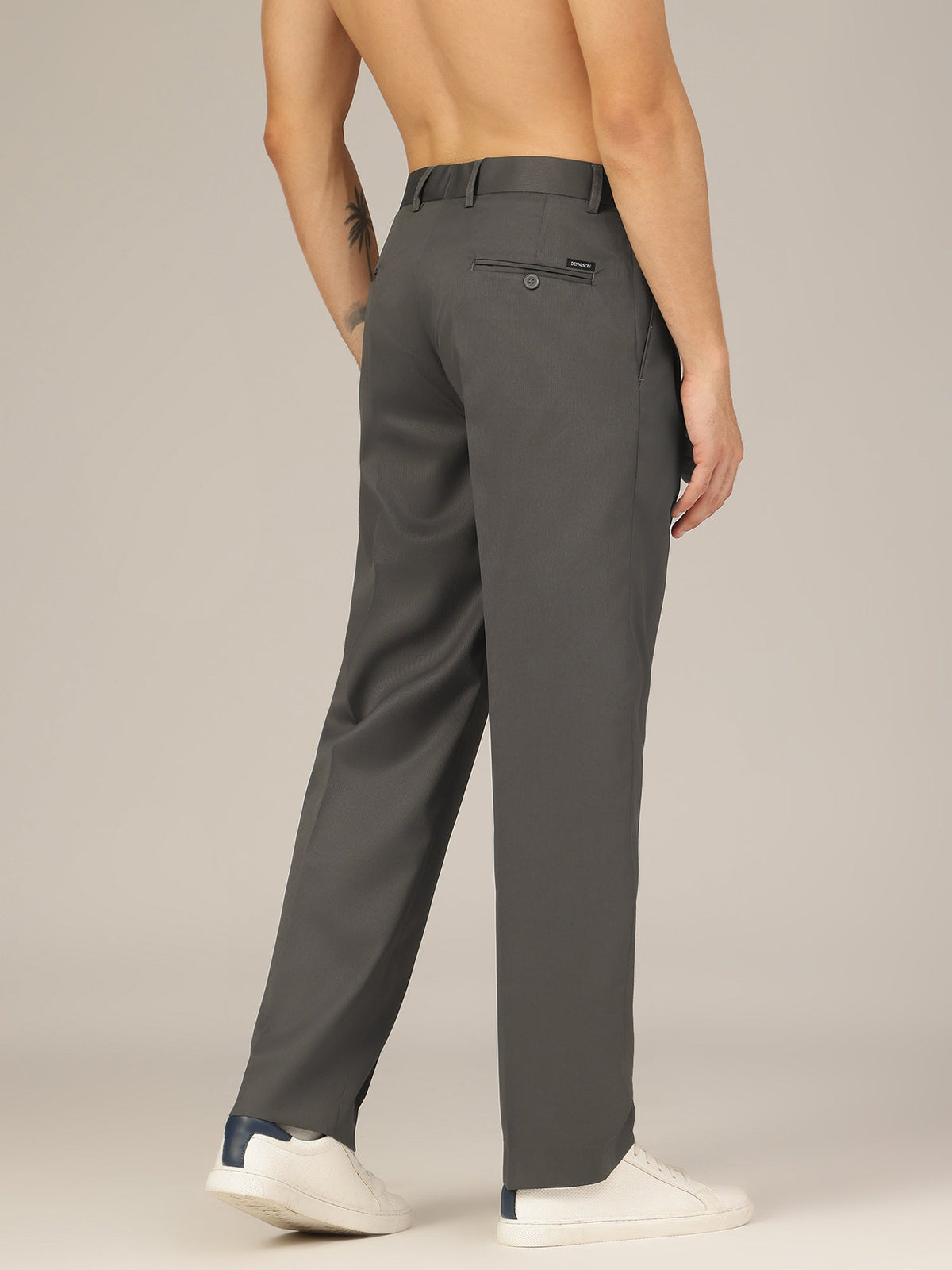 Korean Double Pleated Baggy Trouser