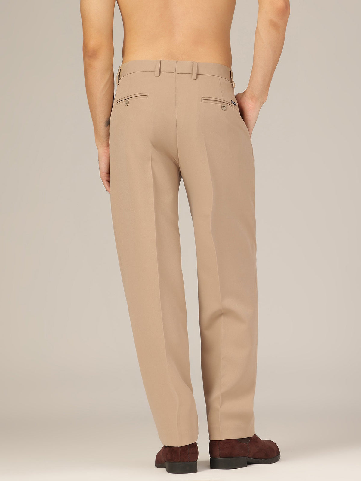 Inverted Pleated Korean Trouser