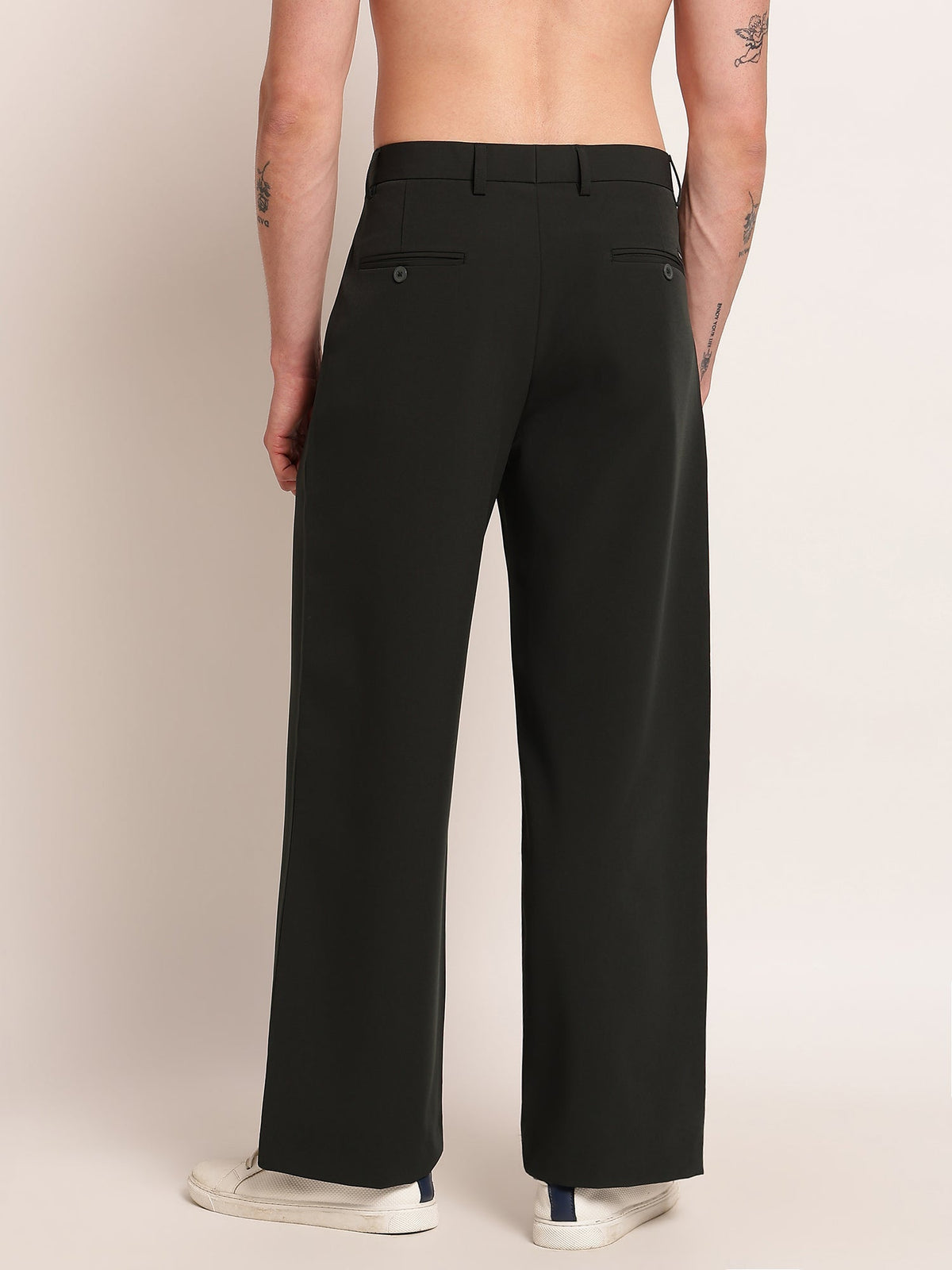 Korean Pleated Pant - Wide Leg