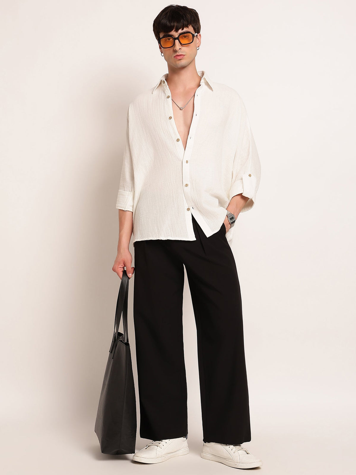 Korean Pleated Pant - Wide Leg