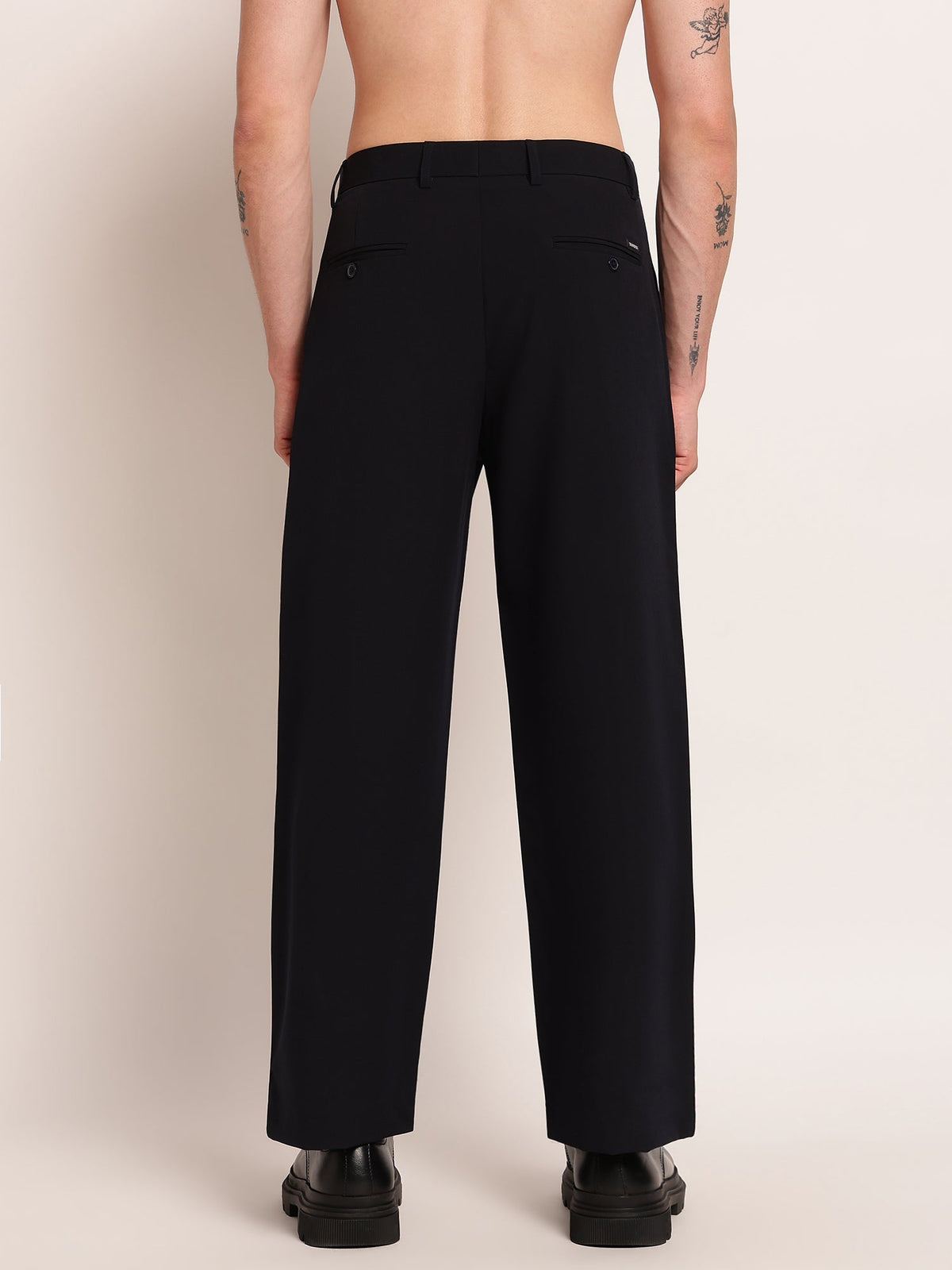 Korean Pleated Pant - Wide Leg